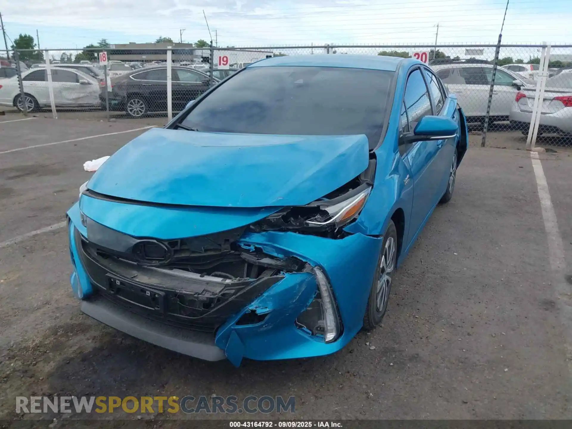 2 Photograph of a damaged car JTDKAMFP3N3228484 TOYOTA PRIUS PRIME 2022