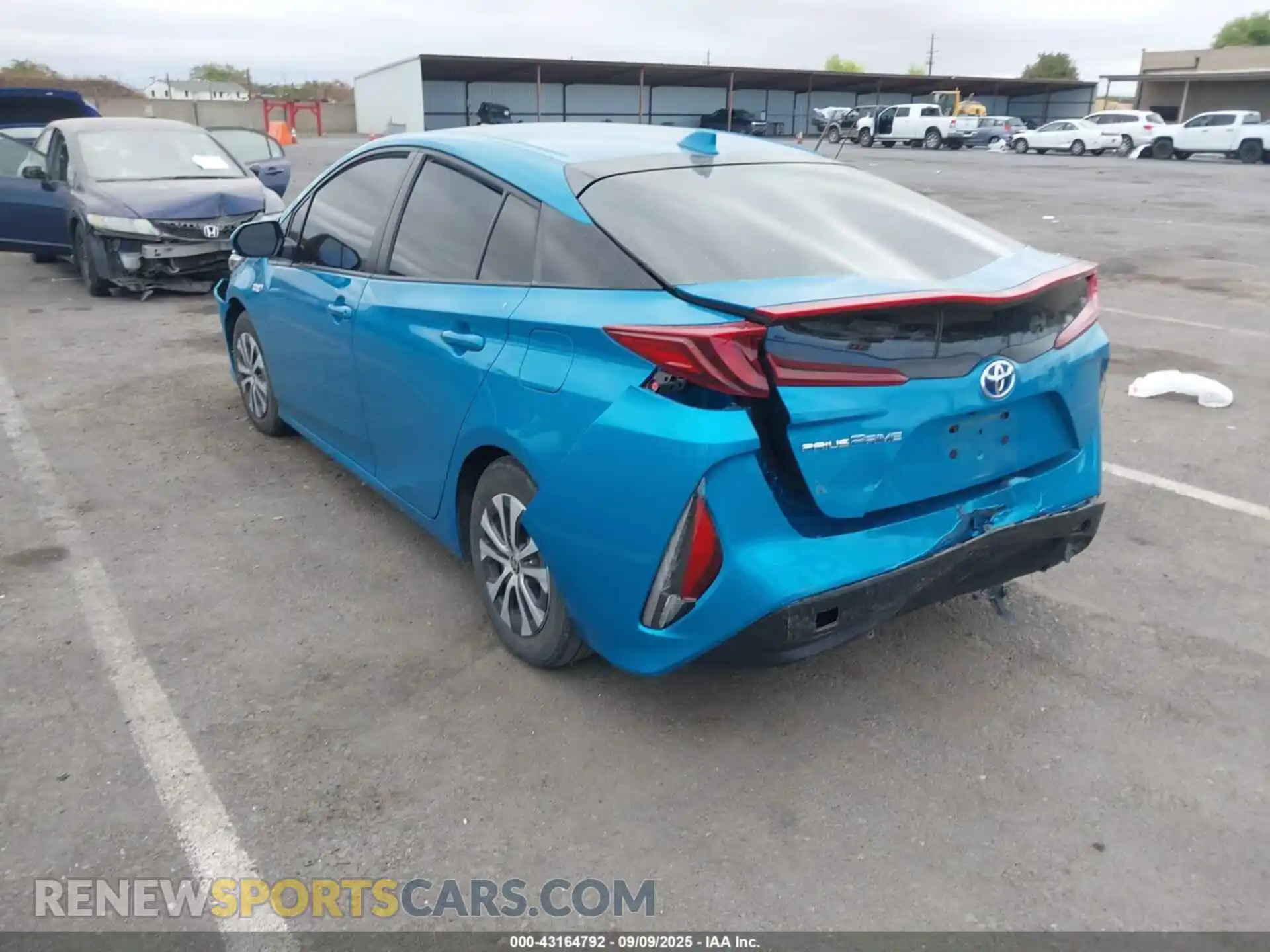 3 Photograph of a damaged car JTDKAMFP3N3228484 TOYOTA PRIUS PRIME 2022