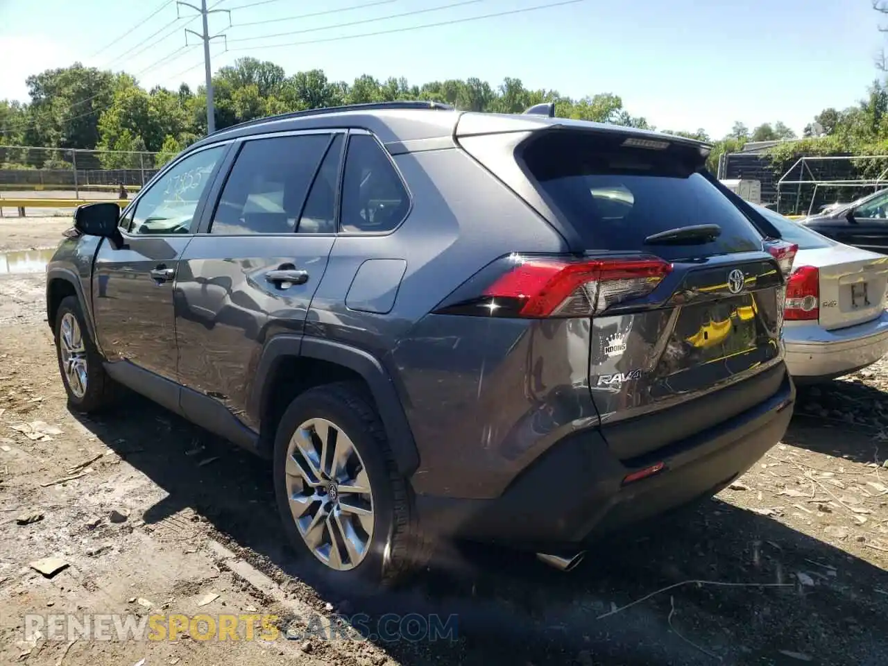 3 Photograph of a damaged car 2T3A1RFV1KC044453 TOYOTA RAV4 2019