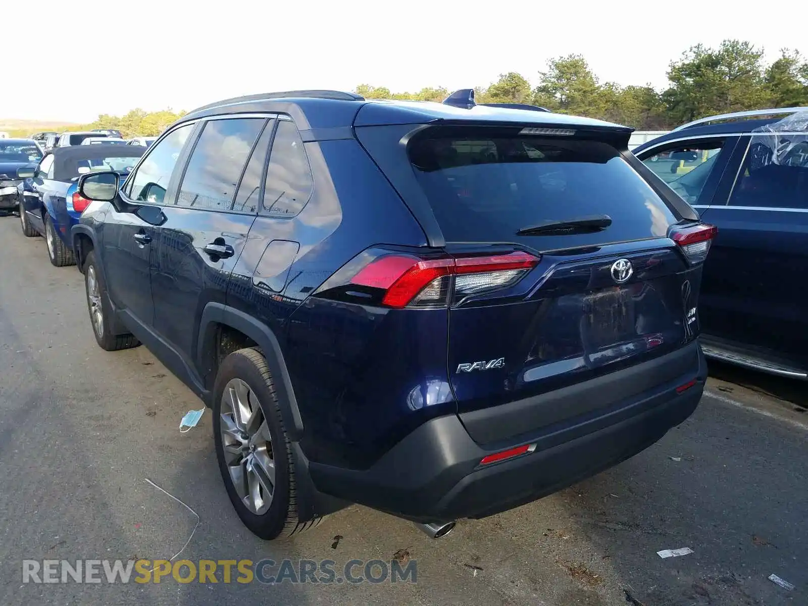 3 Photograph of a damaged car 2T3A1RFV1KC047448 TOYOTA RAV4 2019