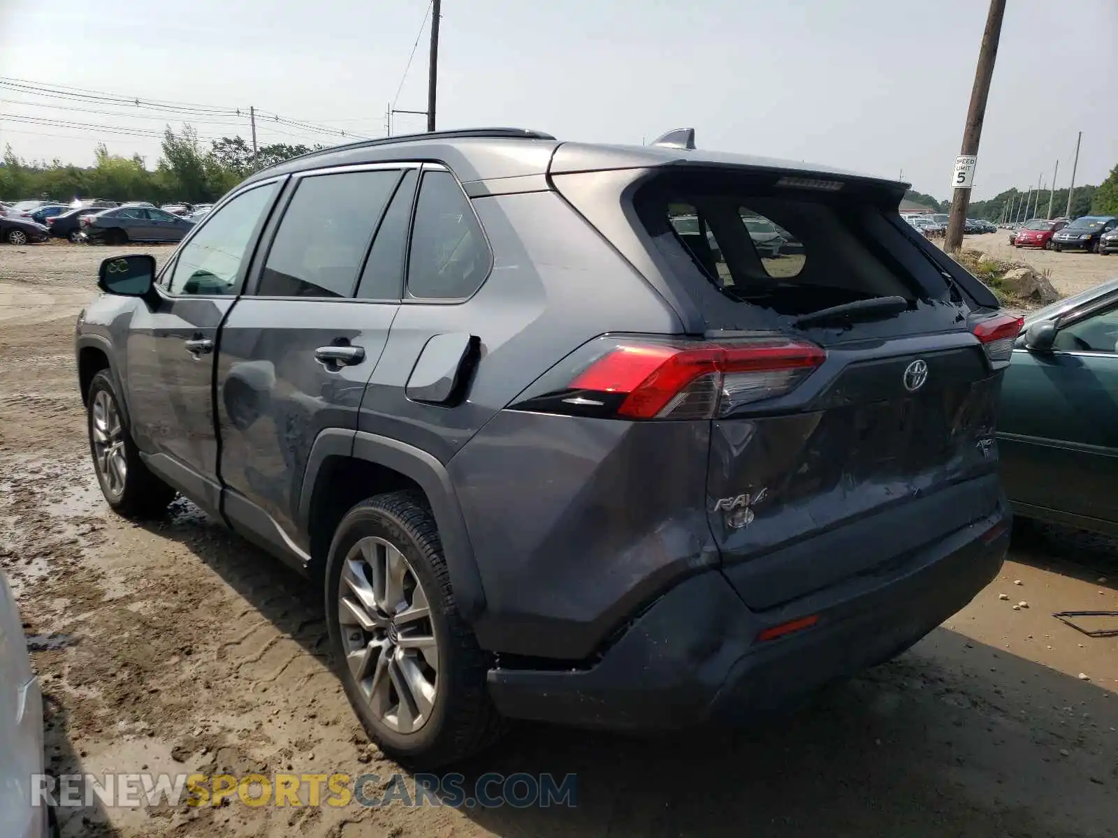3 Photograph of a damaged car 2T3A1RFV2KC045479 TOYOTA RAV4 2019
