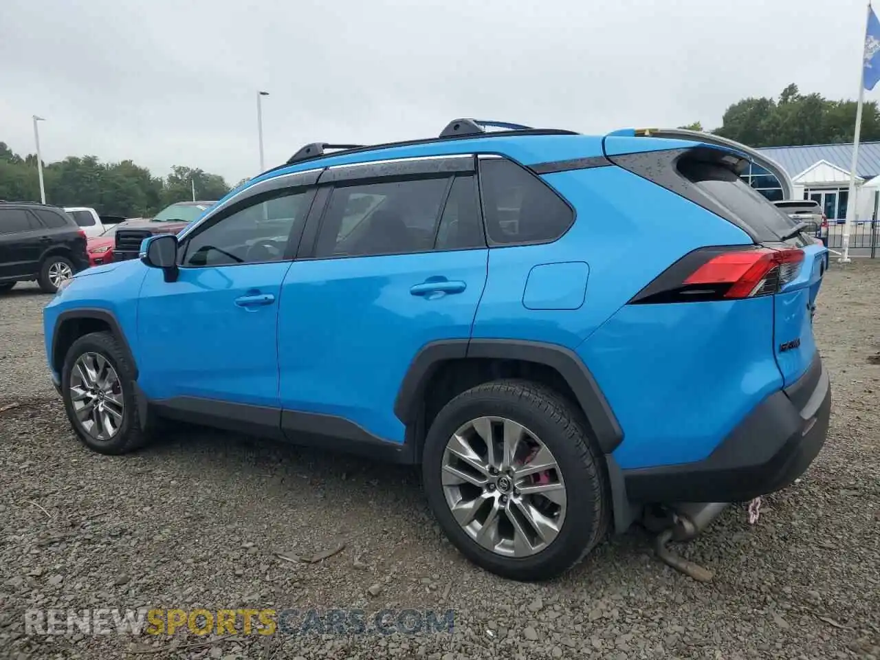 2 Фотография поврежденного автомобиля 2T3A1RFV3KC043238 TOYOTA RAV4 2019