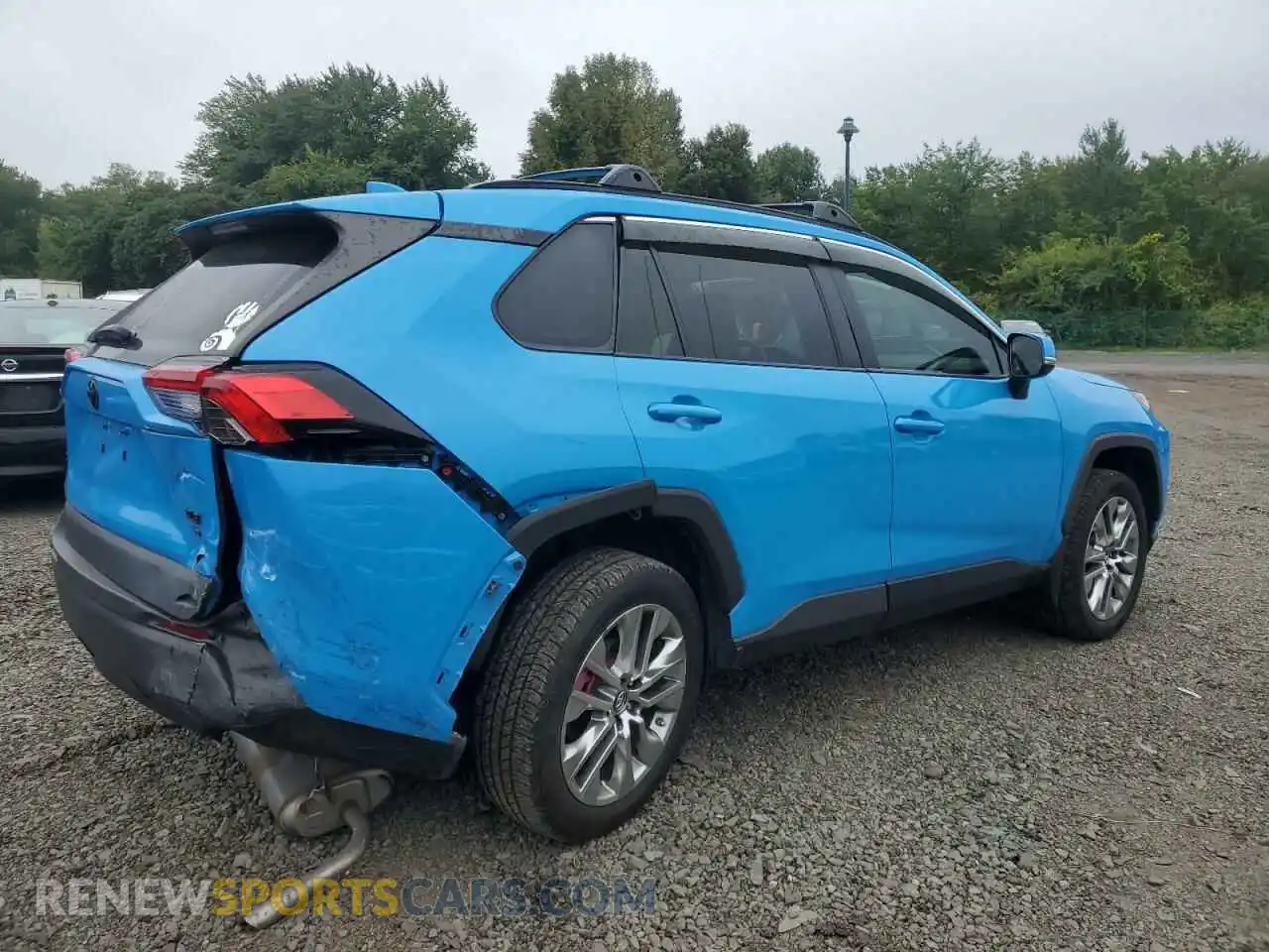 3 Фотография поврежденного автомобиля 2T3A1RFV3KC043238 TOYOTA RAV4 2019