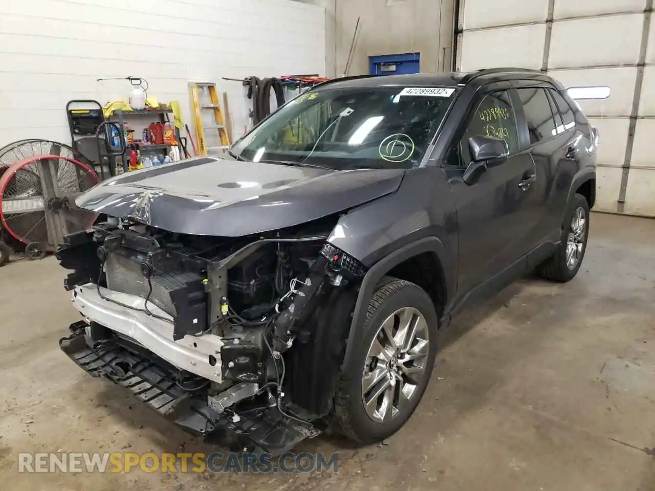 2 fotografías del automóvil dañado 2T3A1RFV3KW083107 TOYOTA RAV4 2019