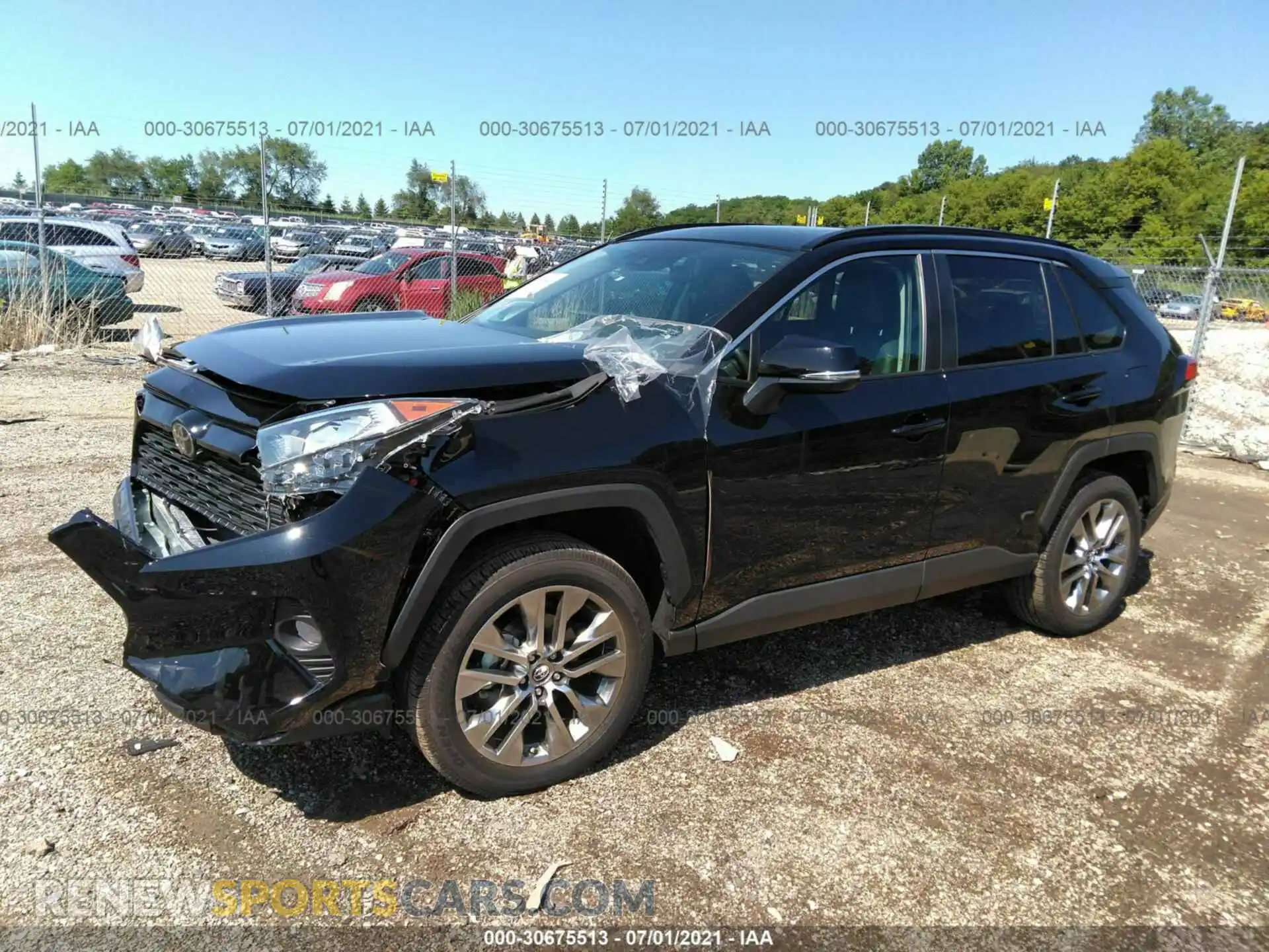 2 Photograph of a damaged car 2T3A1RFV6KW069783 TOYOTA RAV4 2019