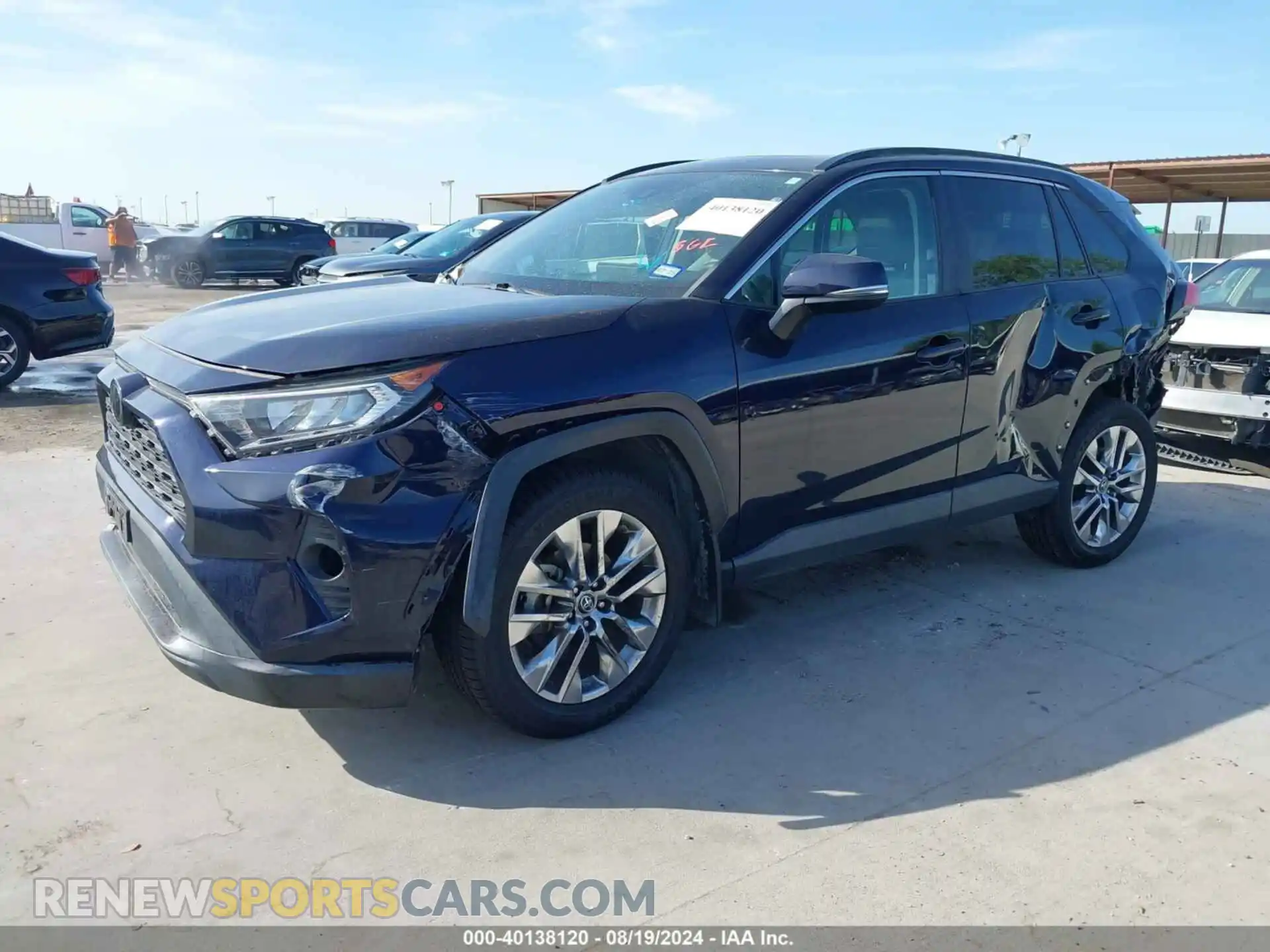 2 Photograph of a damaged car 2T3A1RFV7KC026751 TOYOTA RAV4 2019