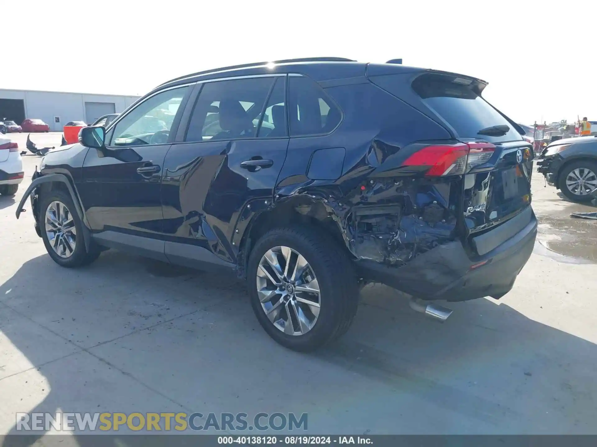3 Photograph of a damaged car 2T3A1RFV7KC026751 TOYOTA RAV4 2019