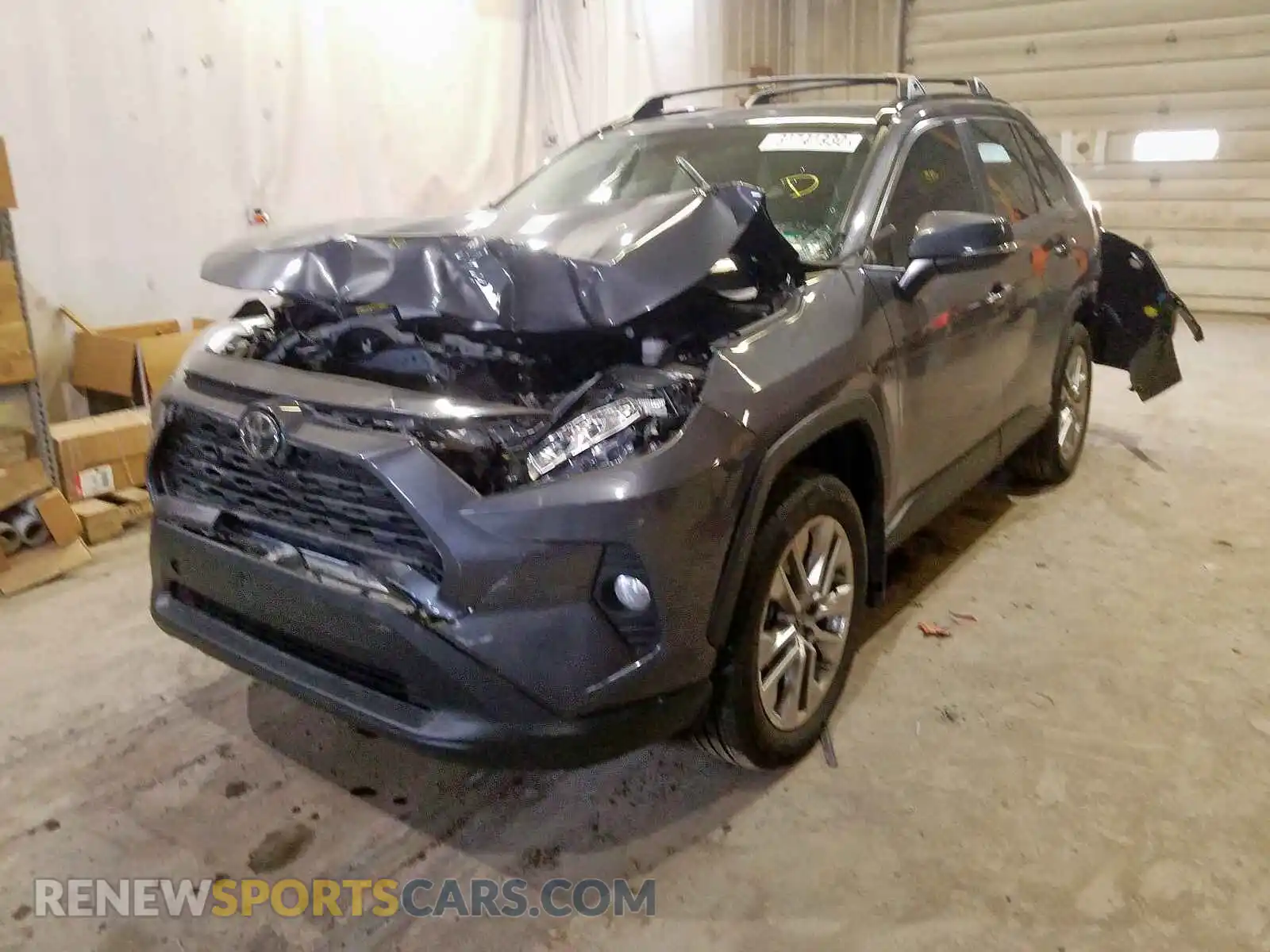 2 Photograph of a damaged car 2T3A1RFV7KW001377 TOYOTA RAV4 2019
