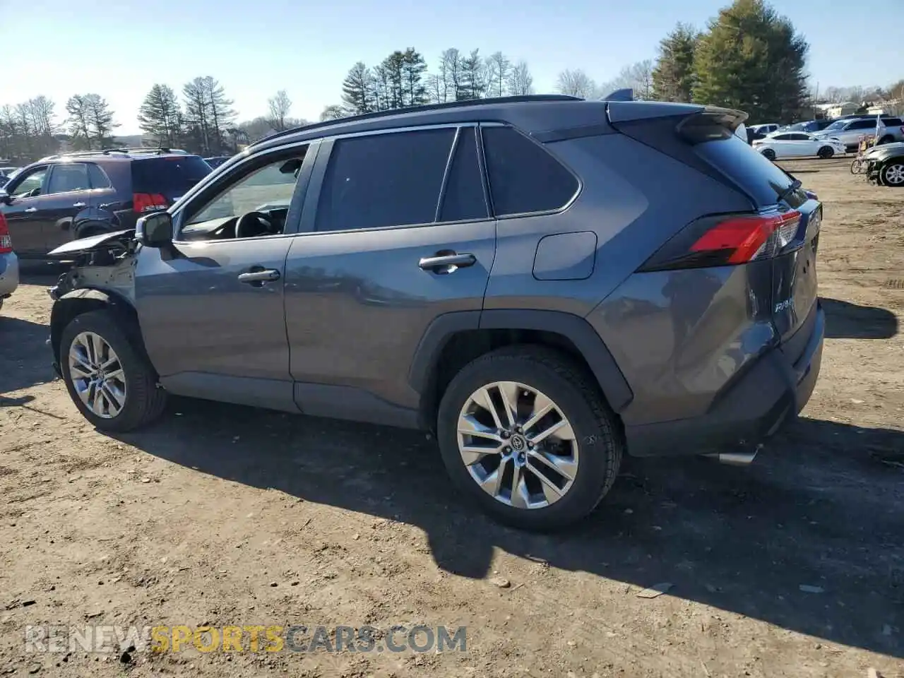 2 fotografías del automóvil dañado 2T3A1RFV7KW044505 TOYOTA RAV4 2019
