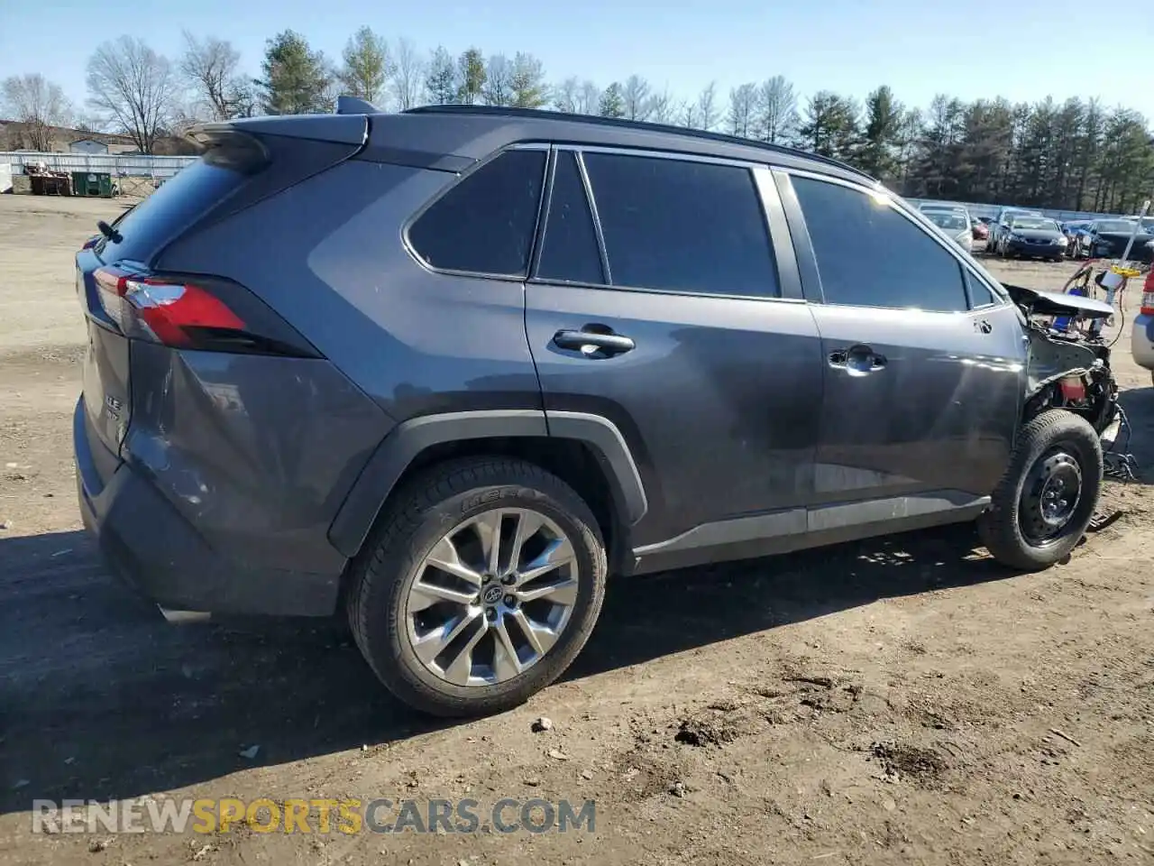 3 fotografías del automóvil dañado 2T3A1RFV7KW044505 TOYOTA RAV4 2019