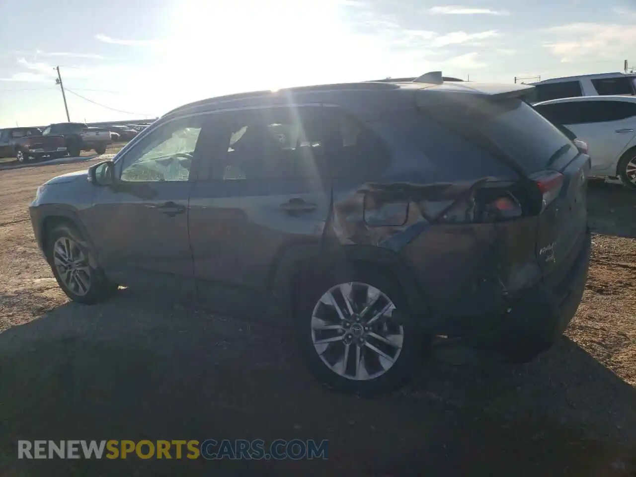 2 Фотография поврежденного автомобиля 2T3A1RFVXKC048551 TOYOTA RAV4 2019