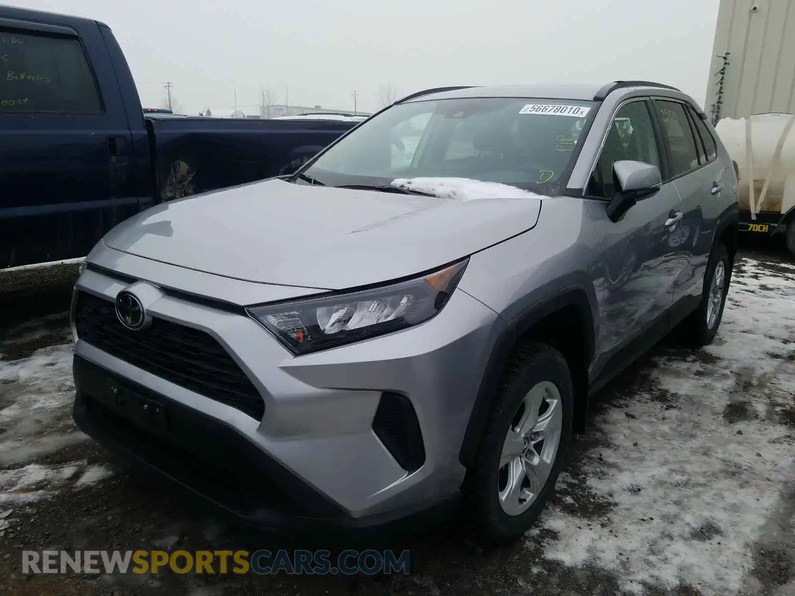 2 Photograph of a damaged car 2T3B1RFV5KC001495 TOYOTA RAV4 2019