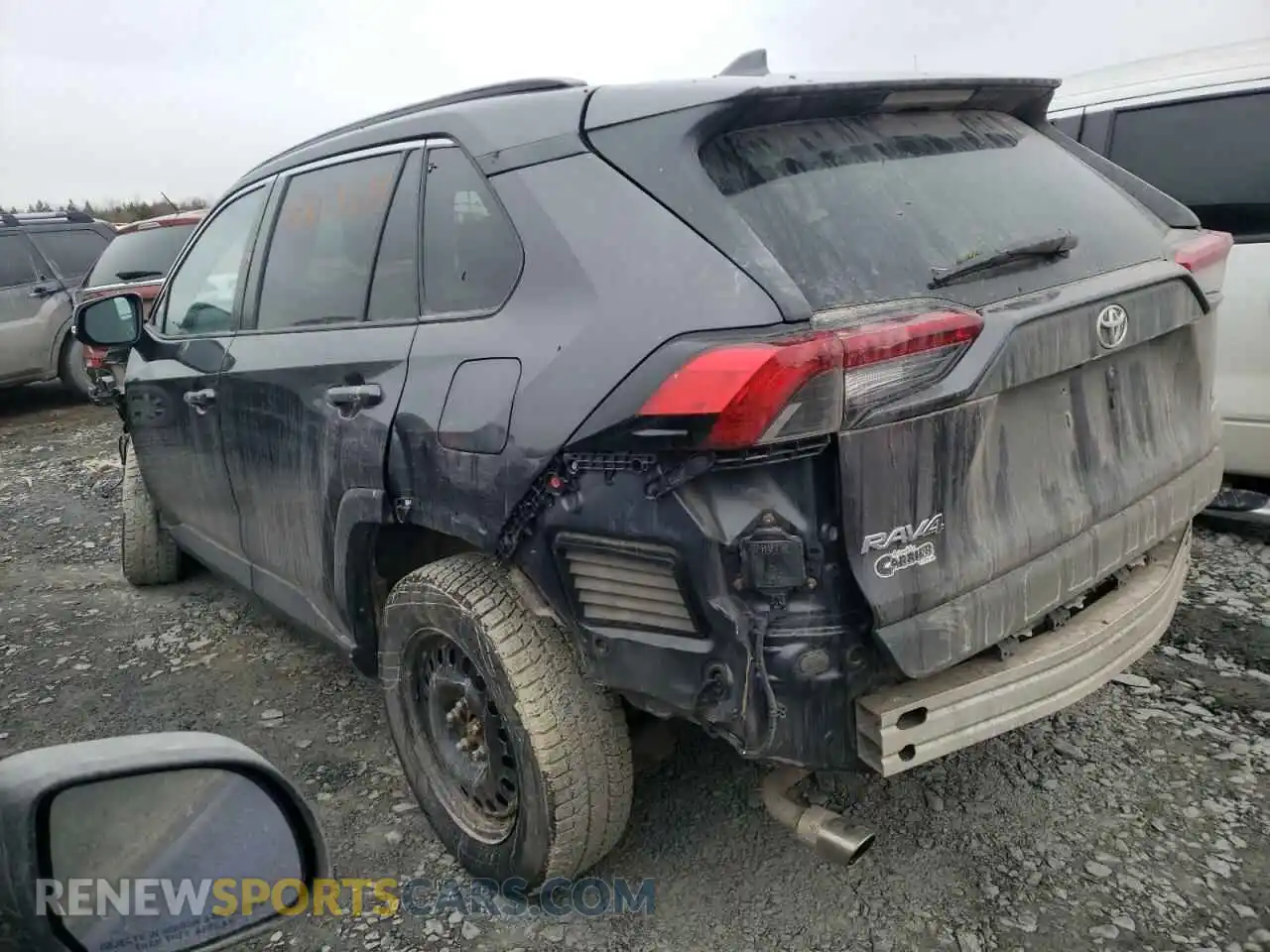 2 Photograph of a damaged car 2T3B1RFV5KW047519 TOYOTA RAV4 2019