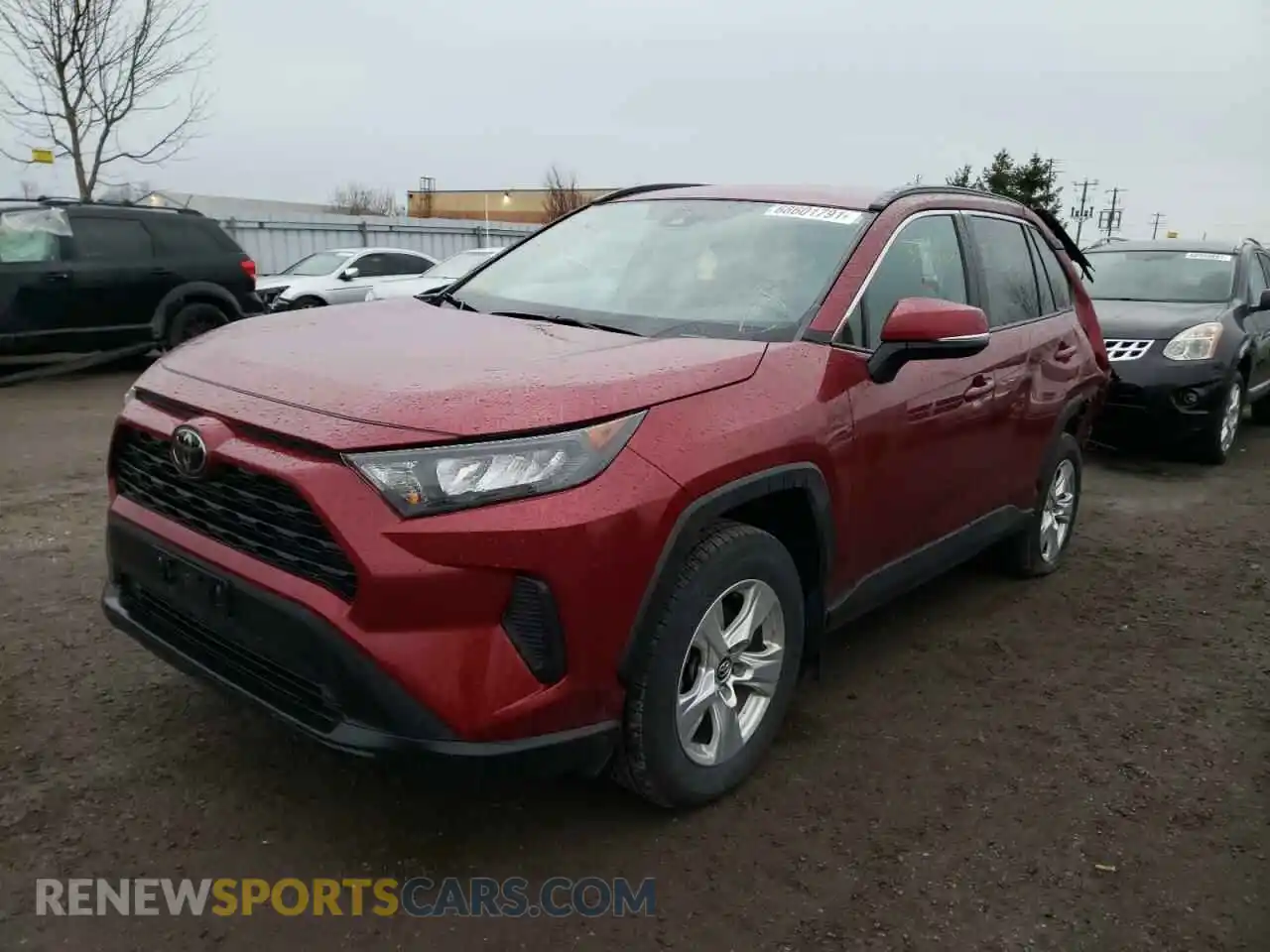 2 Photograph of a damaged car 2T3B1RFV8KC007906 TOYOTA RAV4 2019