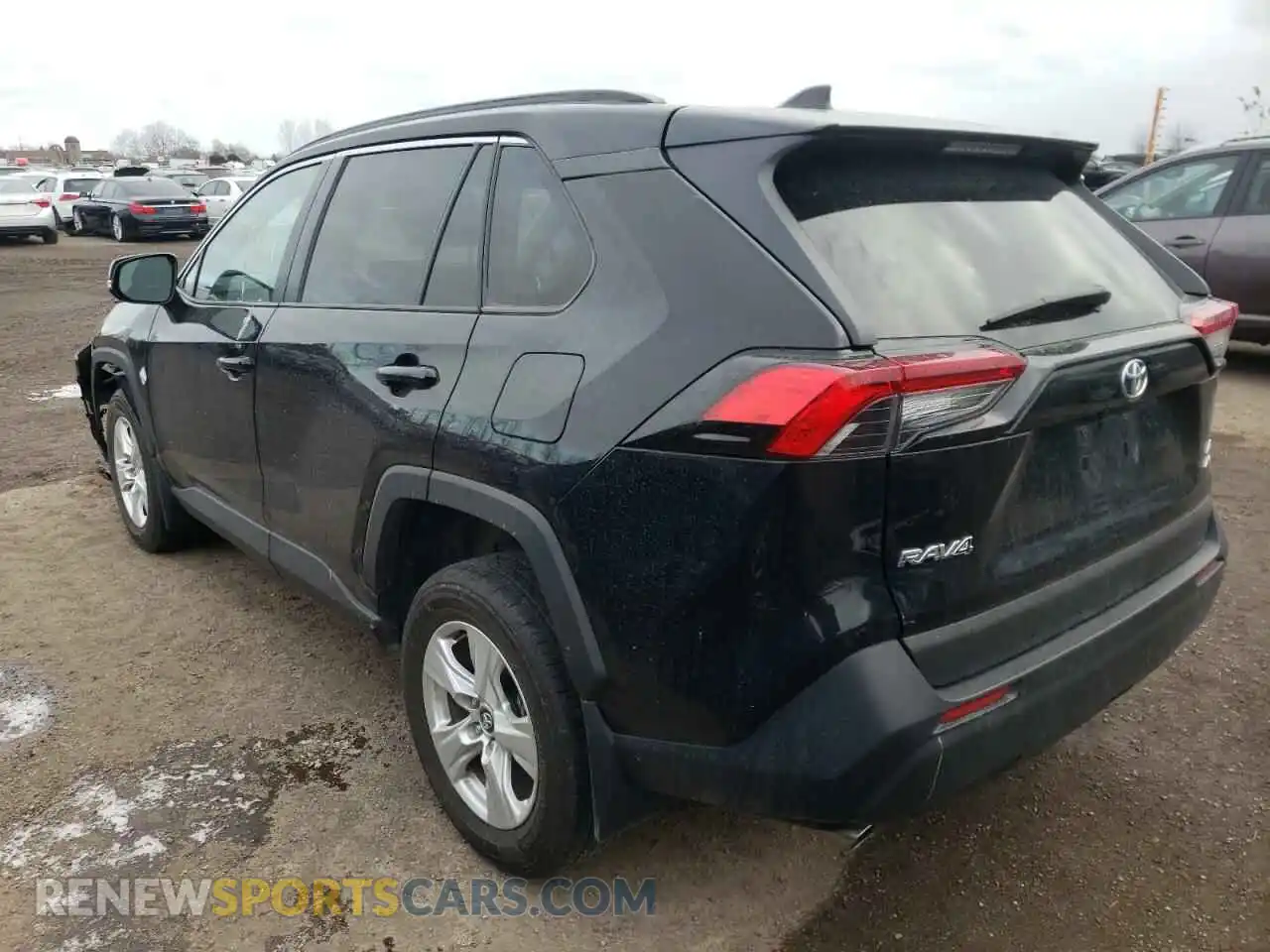 3 Фотография поврежденного автомобиля 2T3B1RFV8KC044308 TOYOTA RAV4 2019