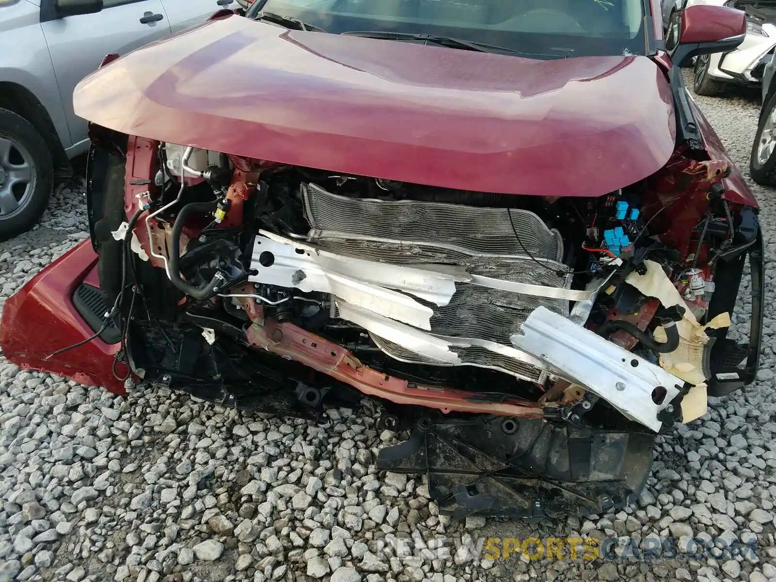 9 Photograph of a damaged car 2T3BWRFV2KW032574 TOYOTA RAV4 2019