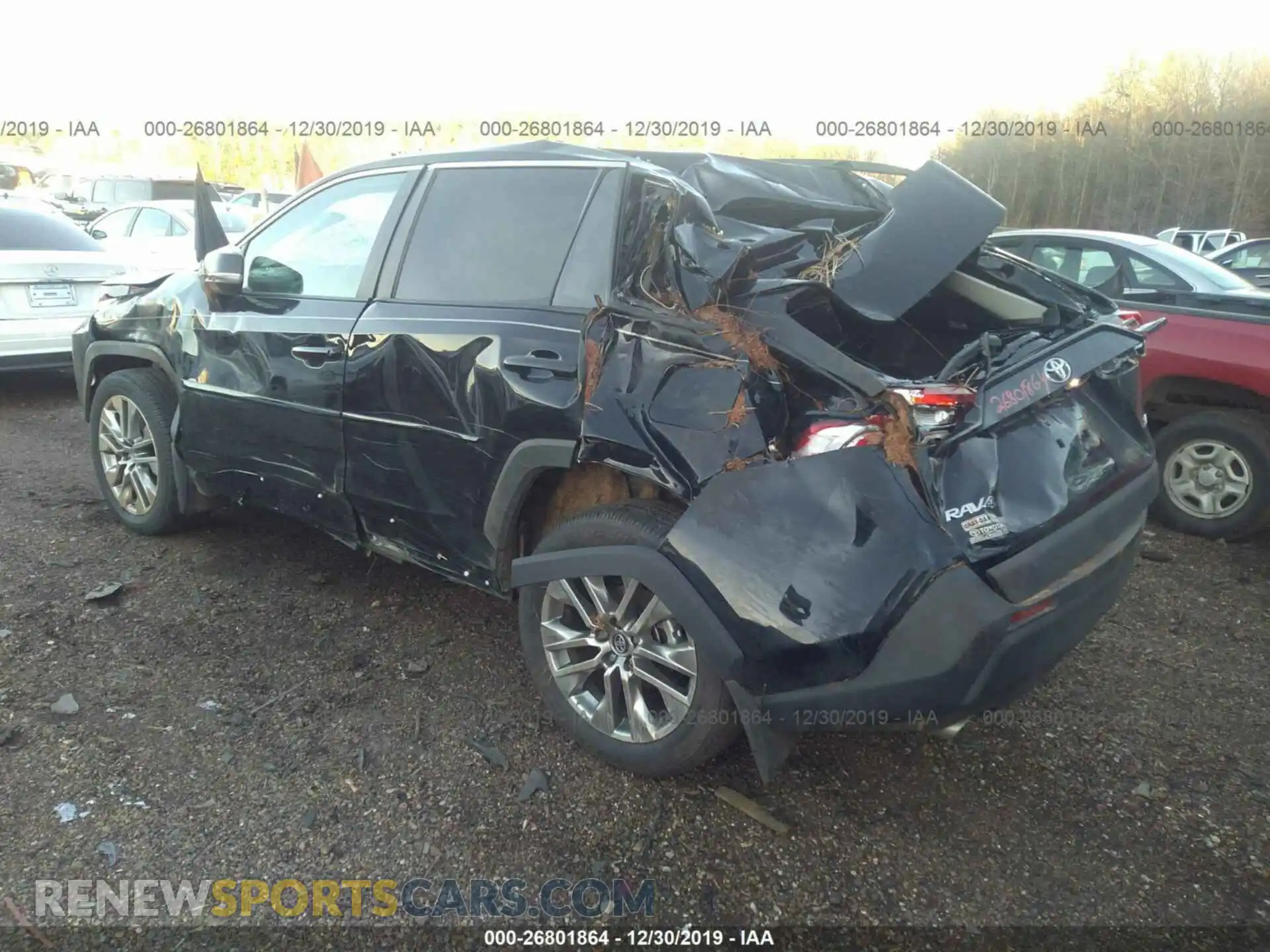 3 Photograph of a damaged car 2T3C1RFV2KW034523 TOYOTA RAV4 2019