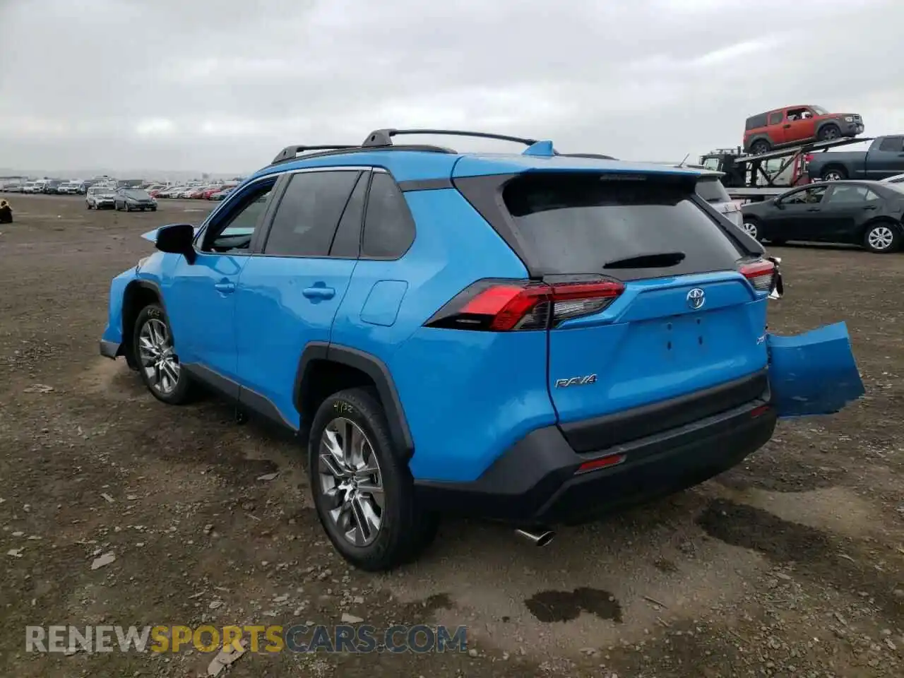 3 Photograph of a damaged car 2T3C1RFV2KW055338 TOYOTA RAV4 2019