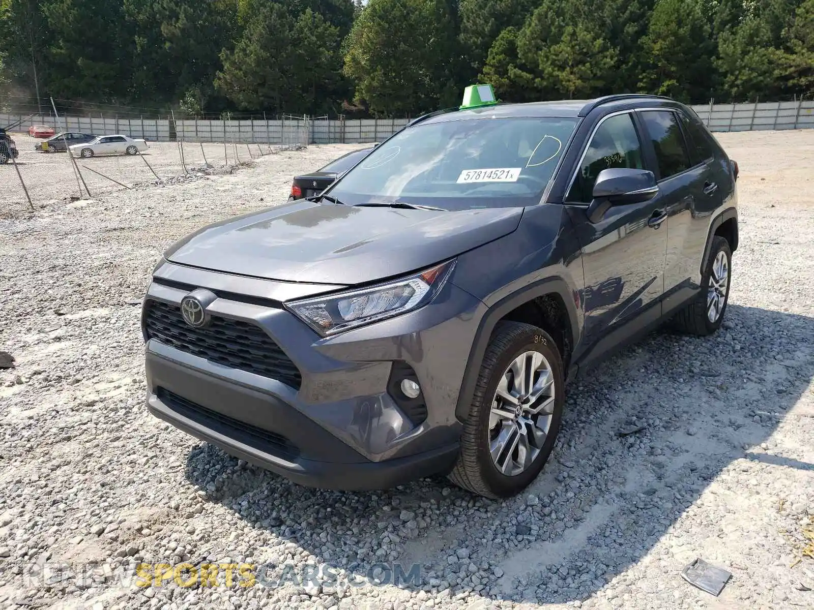 2 Photograph of a damaged car 2T3C1RFV3KC015903 TOYOTA RAV4 2019