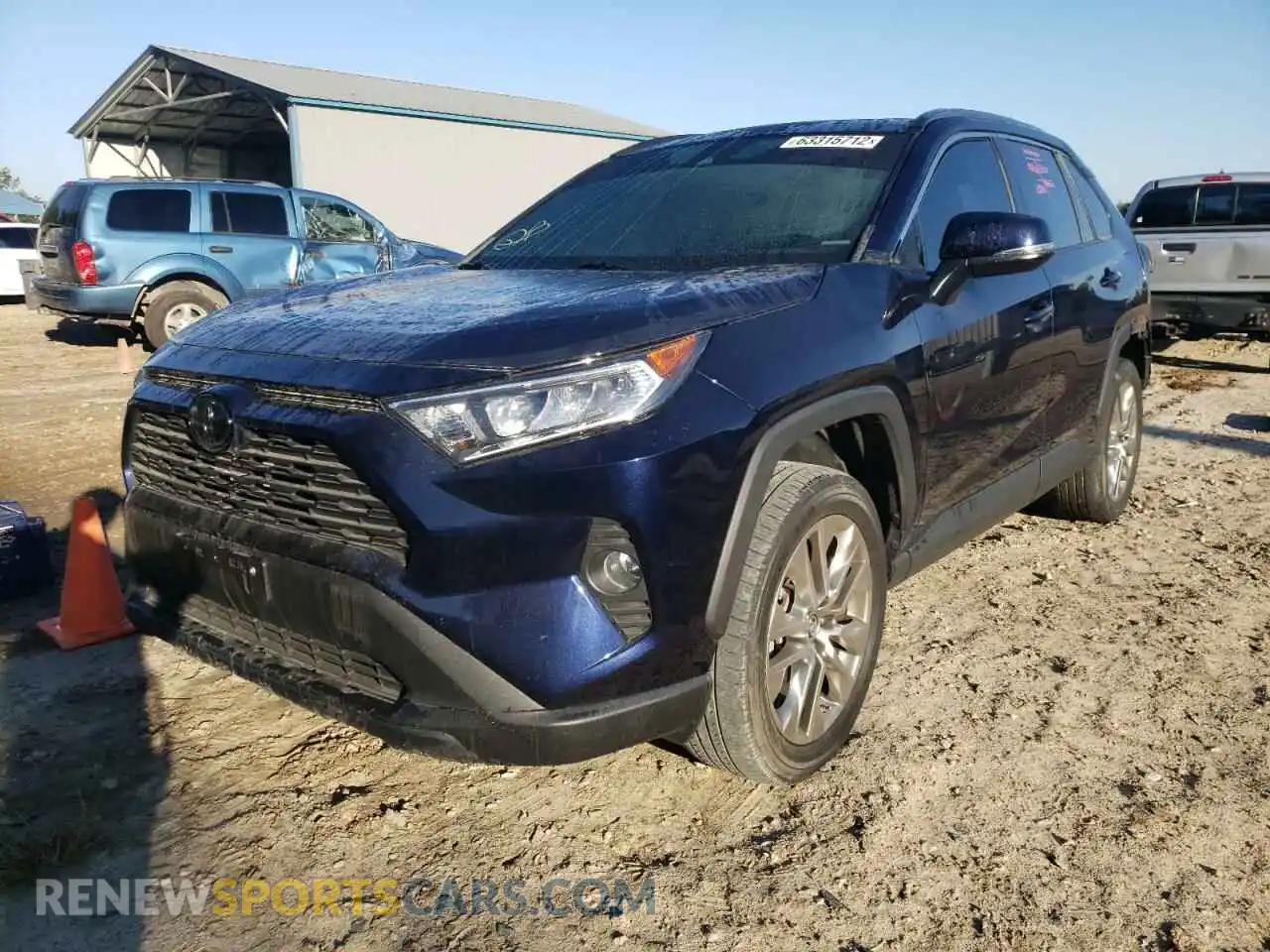 2 Photograph of a damaged car 2T3C1RFV3KW020047 TOYOTA RAV4 2019