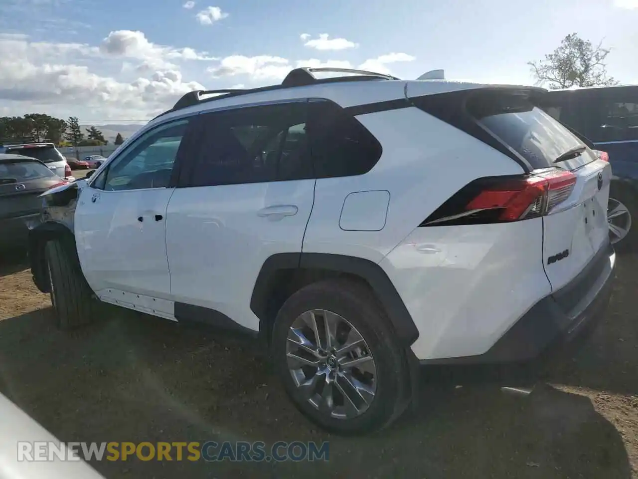 2 Photograph of a damaged car 2T3C1RFV3KW055347 TOYOTA RAV4 2019