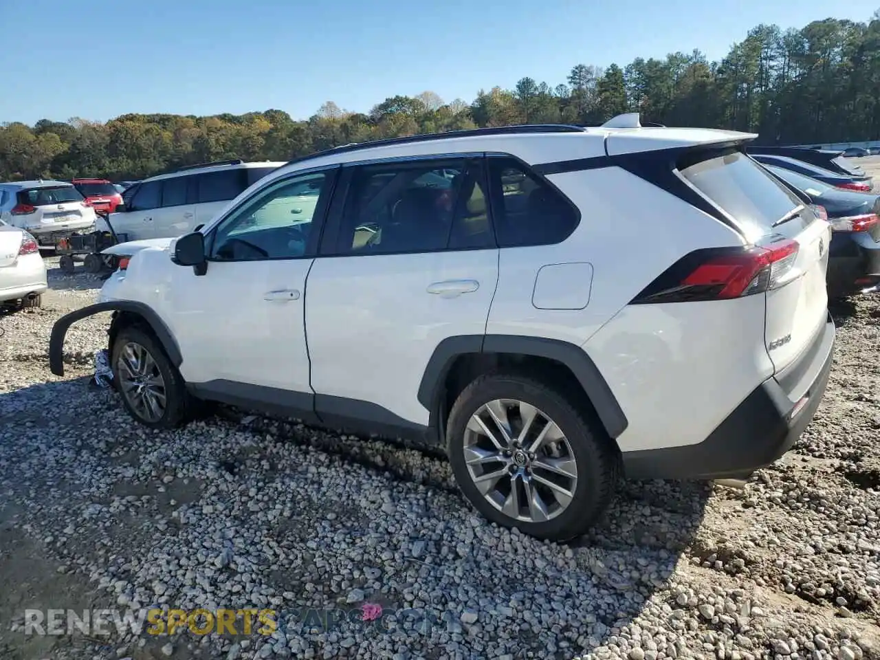 2 Photograph of a damaged car 2T3C1RFV4KW011812 TOYOTA RAV4 2019
