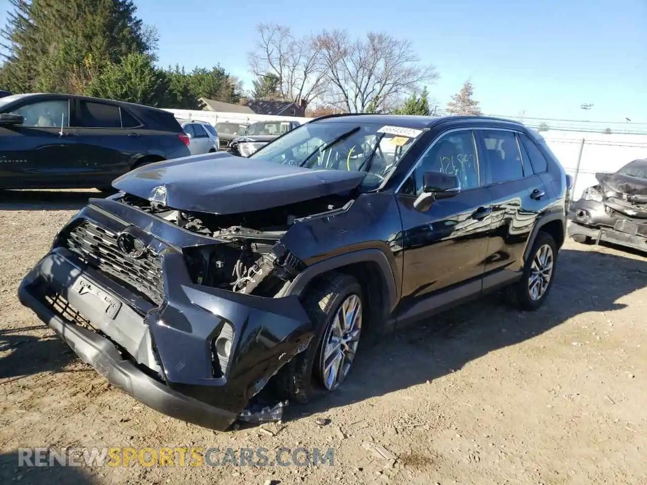 2 Photograph of a damaged car 2T3C1RFV5KW014122 TOYOTA RAV4 2019