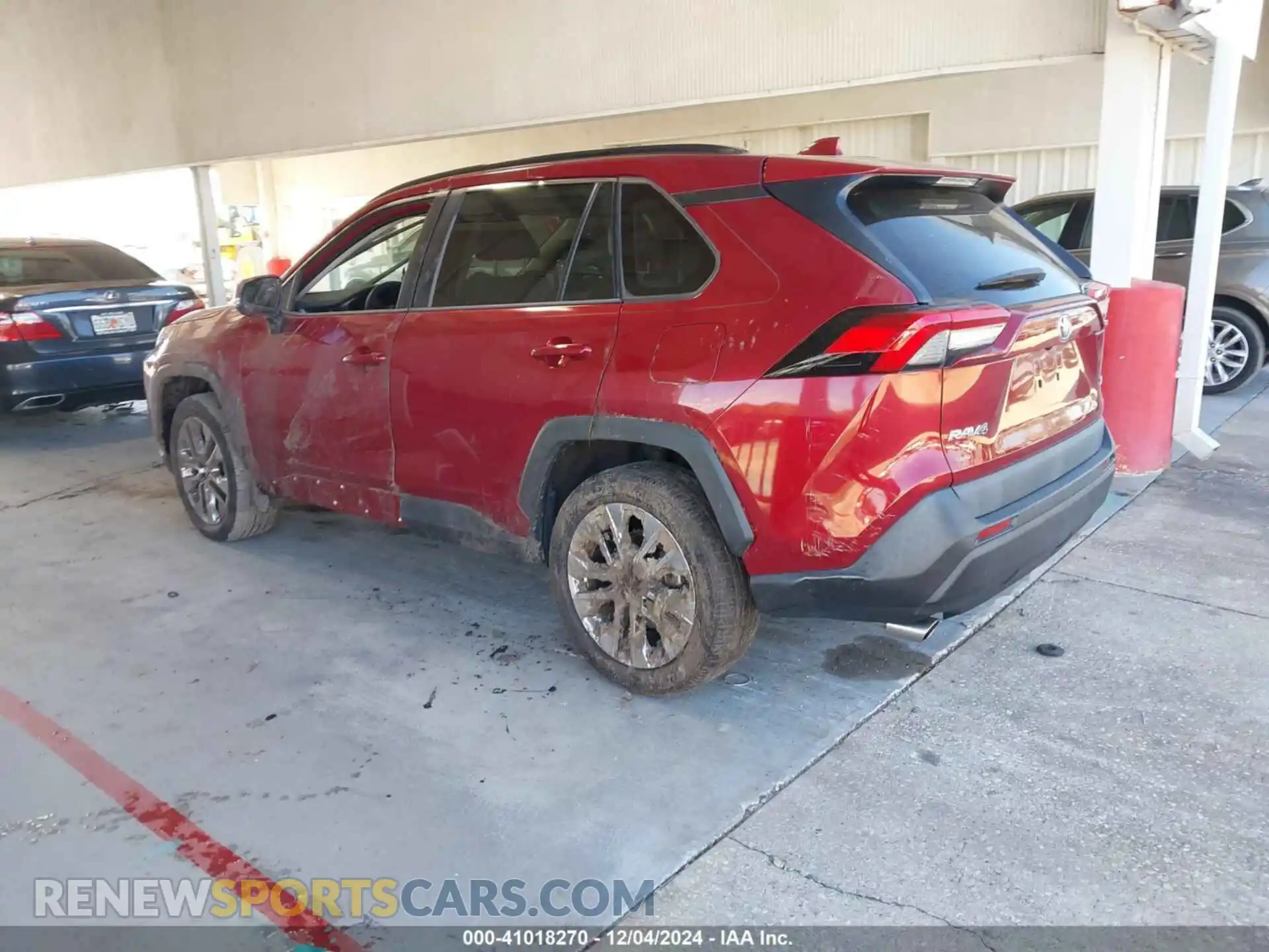 3 Photograph of a damaged car 2T3C1RFV5KW041787 TOYOTA RAV4 2019