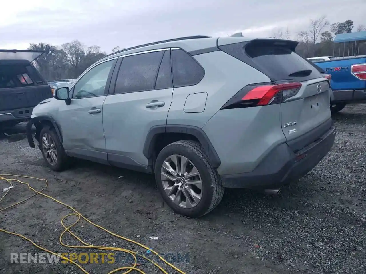 2 Photograph of a damaged car 2T3C1RFV9KC029563 TOYOTA RAV4 2019