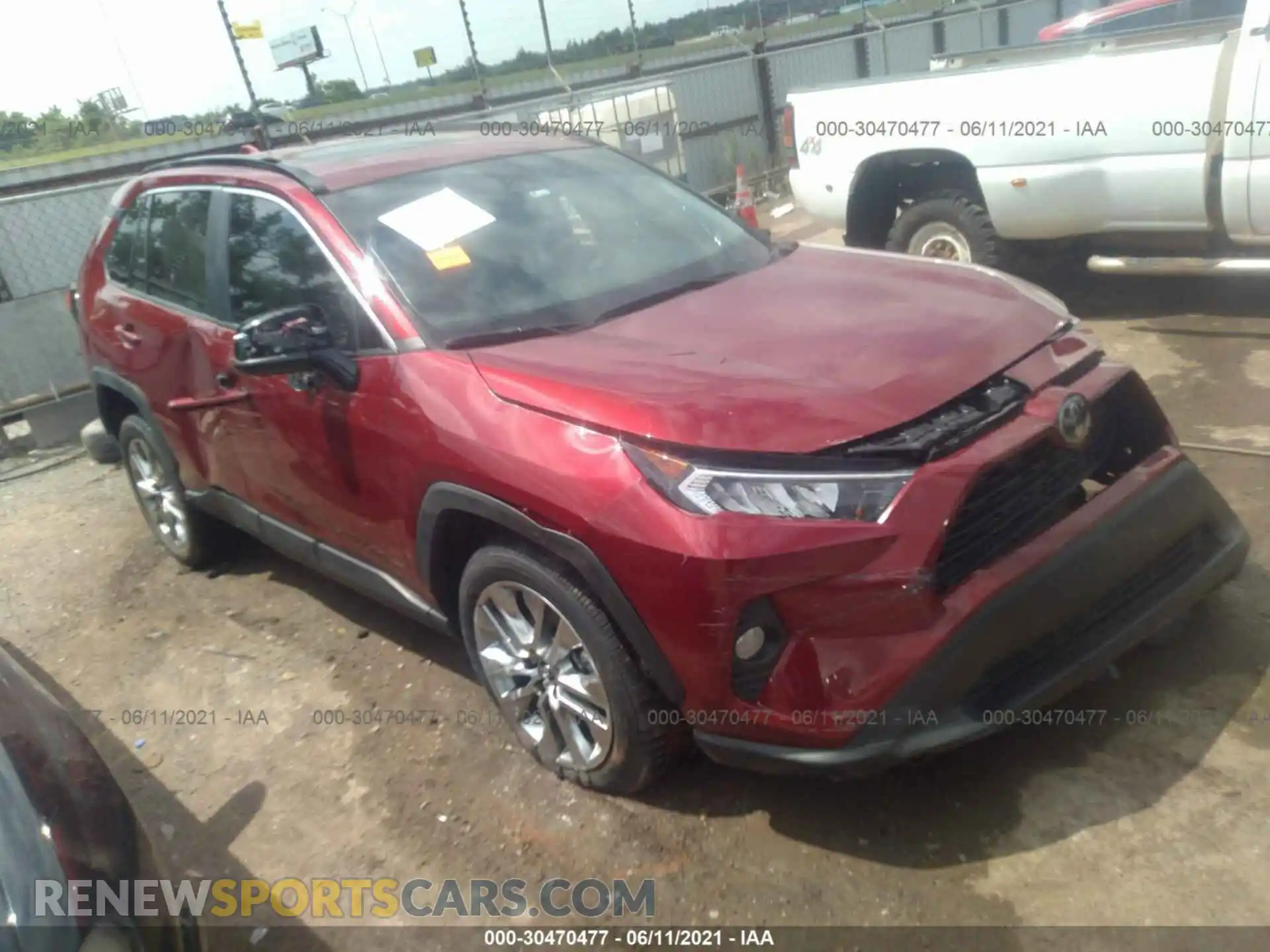 1 fotografías del automóvil dañado 2T3C1RFVXKC028289 TOYOTA RAV4 2019