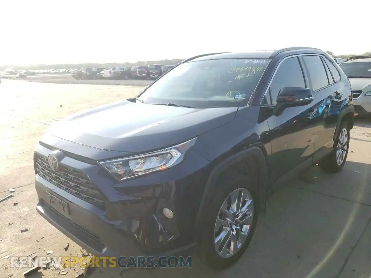 2 Photograph of a damaged car 2T3C1RFVXKW001690 TOYOTA RAV4 2019