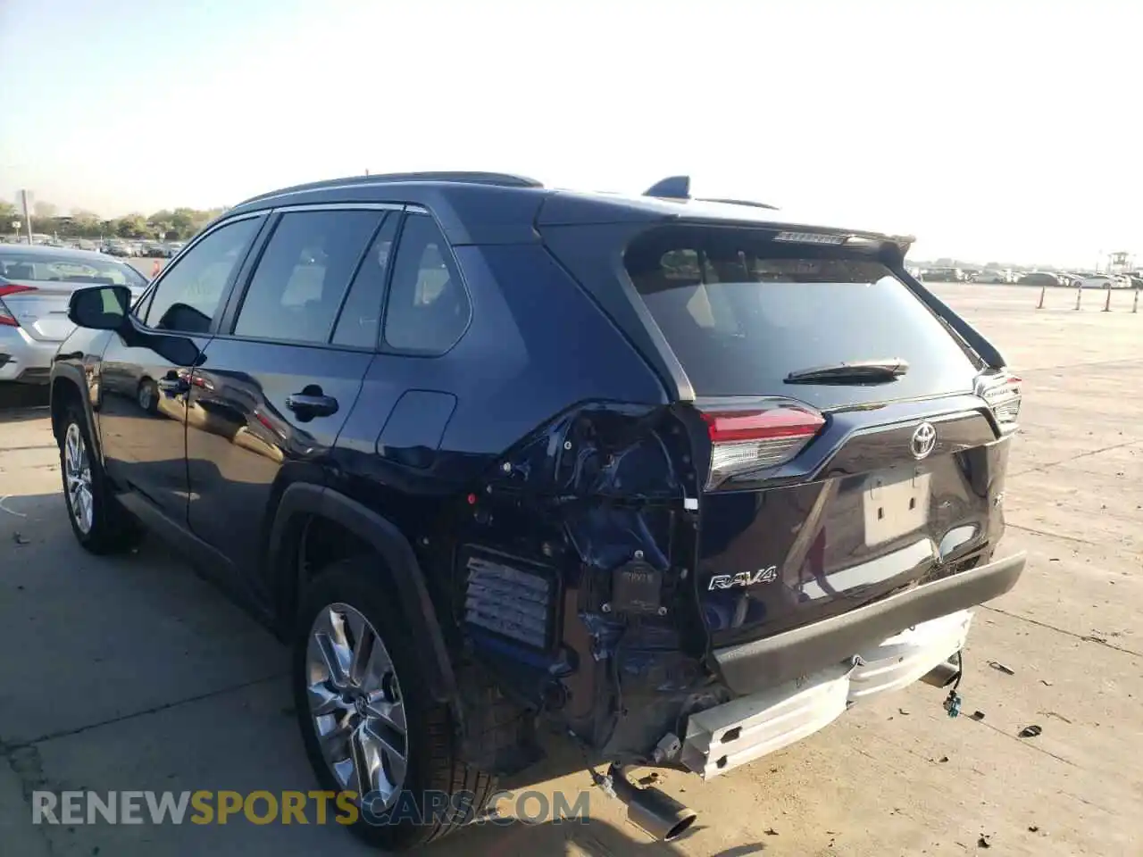 3 Photograph of a damaged car 2T3C1RFVXKW001690 TOYOTA RAV4 2019