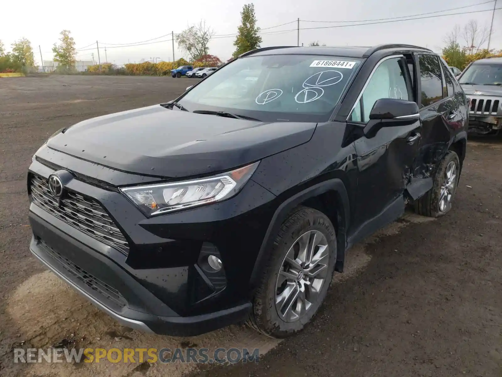 2 Photograph of a damaged car 2T3D1RFV2KC055751 TOYOTA RAV4 2019