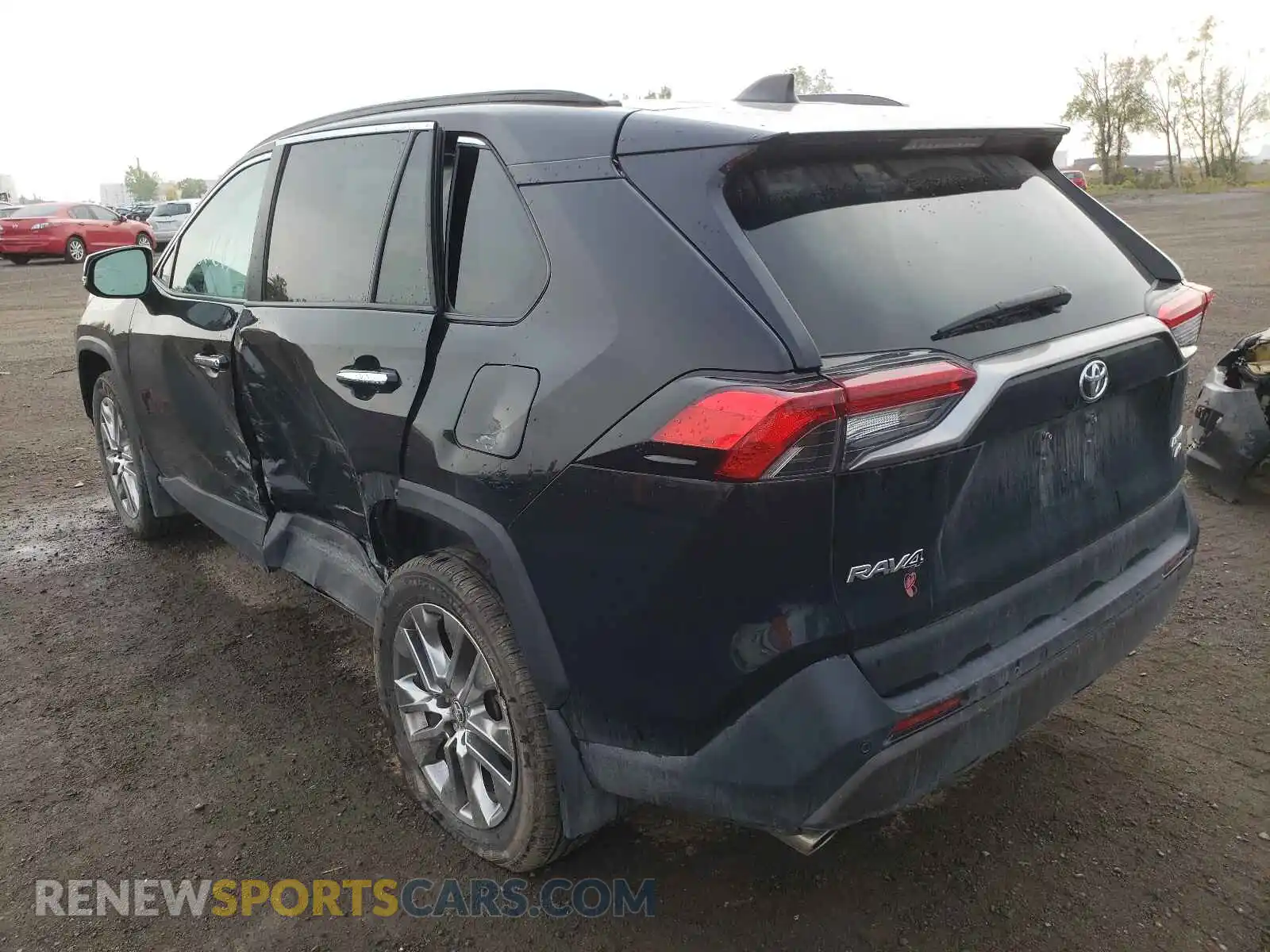 3 Photograph of a damaged car 2T3D1RFV2KC055751 TOYOTA RAV4 2019