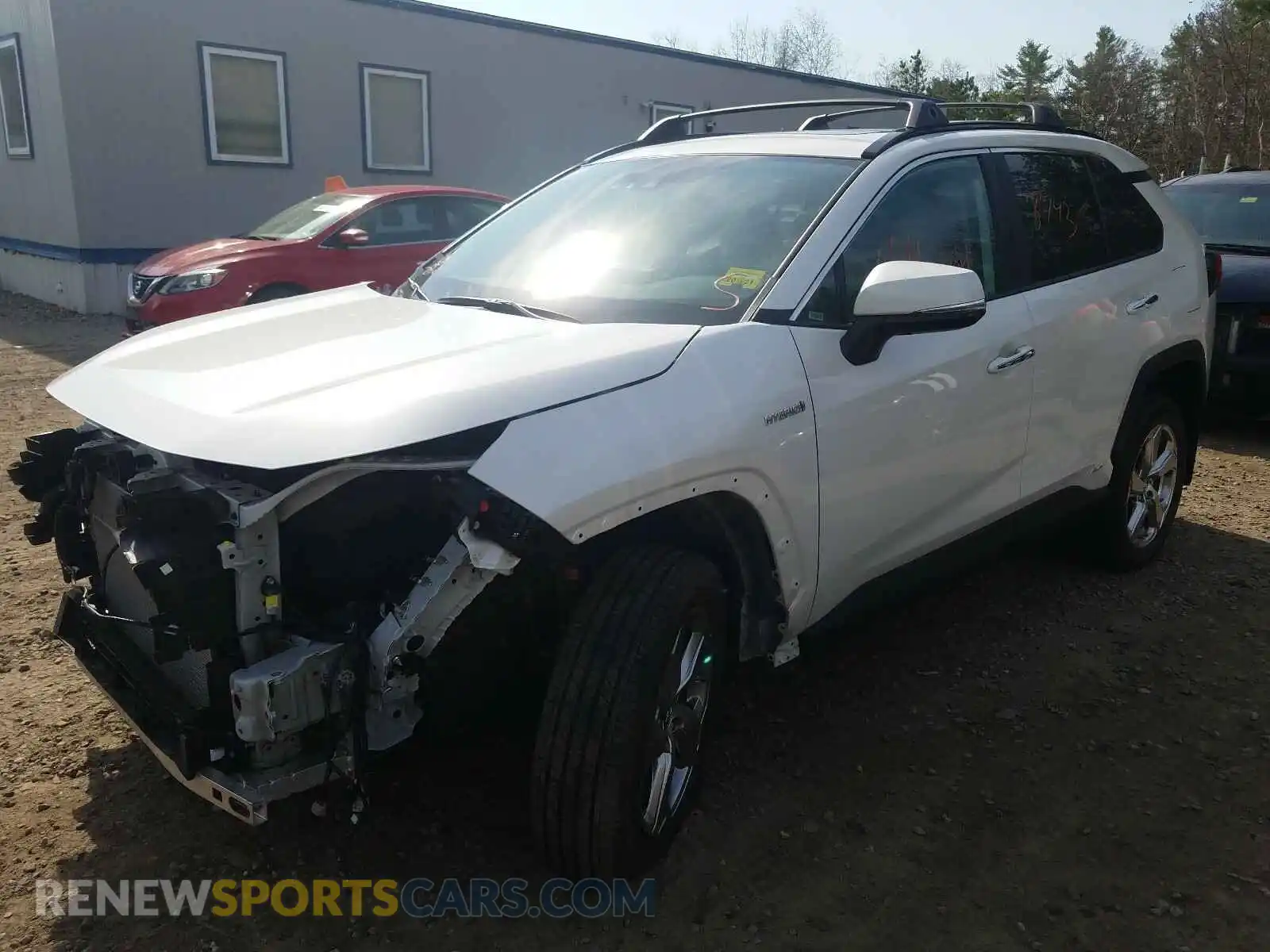 2 Photograph of a damaged car 2T3DWRFV1KW019131 TOYOTA RAV4 2019