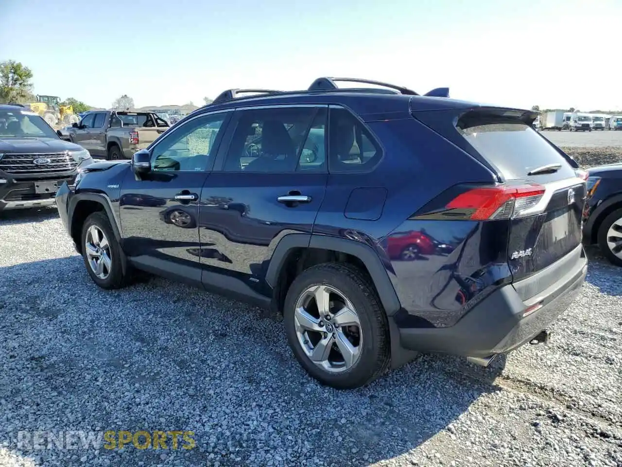 2 Photograph of a damaged car 2T3DWRFV1KW034888 TOYOTA RAV4 2019