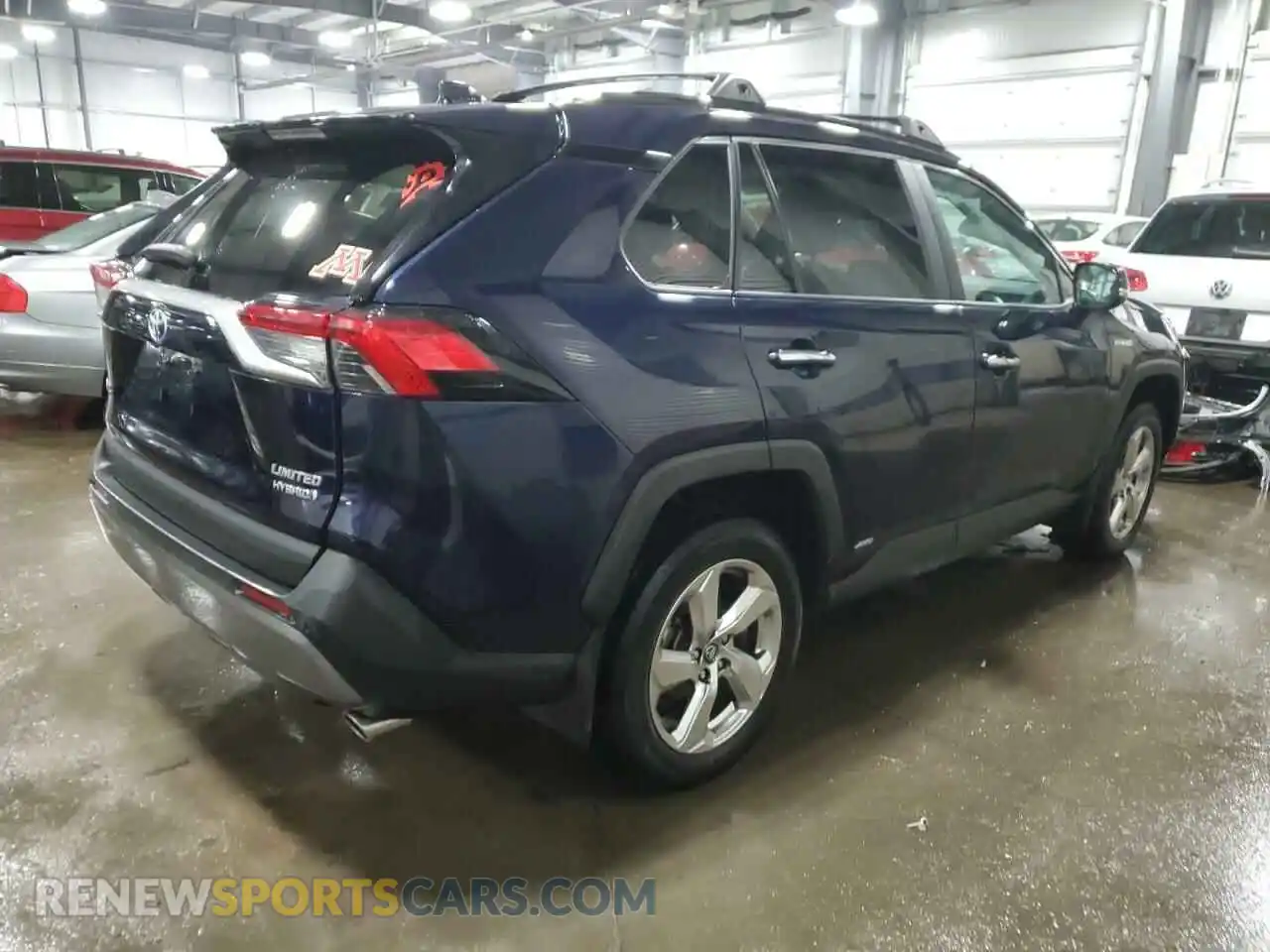 3 Photograph of a damaged car 2T3DWRFV2KW036293 TOYOTA RAV4 2019