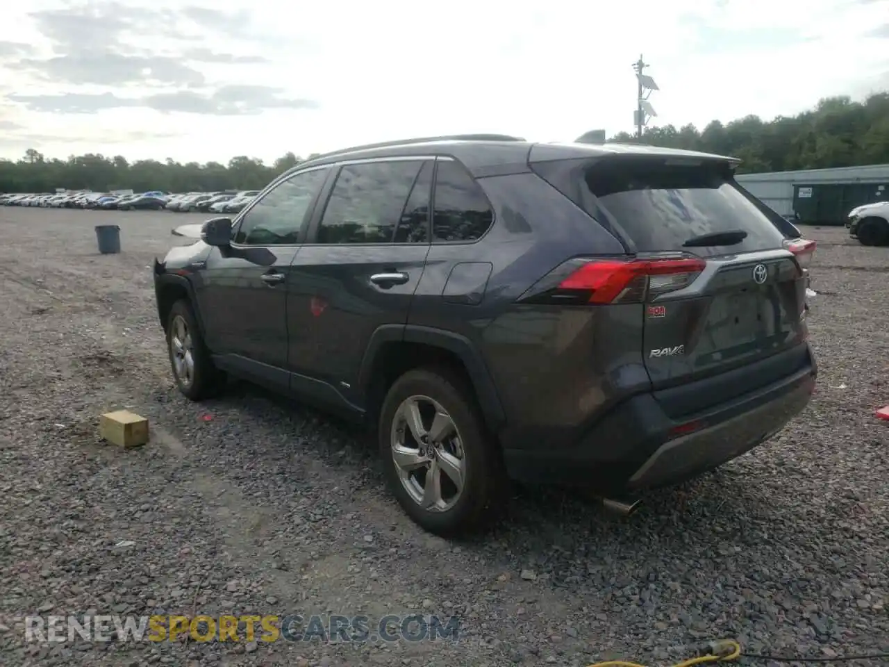 3 Photograph of a damaged car 2T3DWRFV2KW040098 TOYOTA RAV4 2019