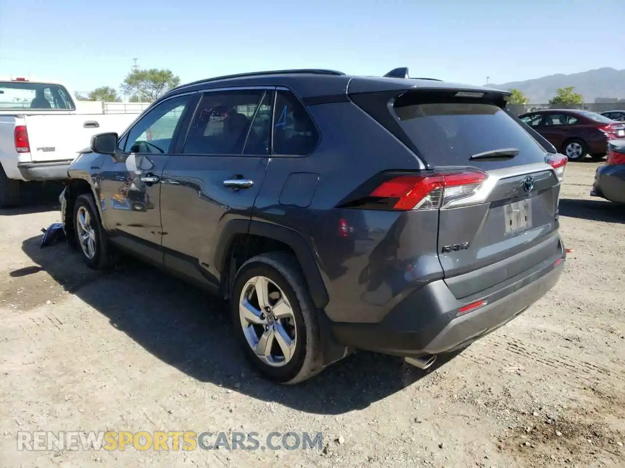 3 Photograph of a damaged car 2T3DWRFV3KW040725 TOYOTA RAV4 2019