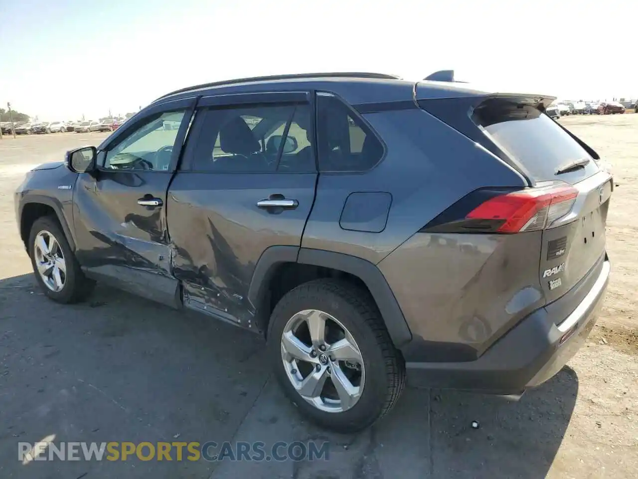 2 Photograph of a damaged car 2T3DWRFV4KW023819 TOYOTA RAV4 2019