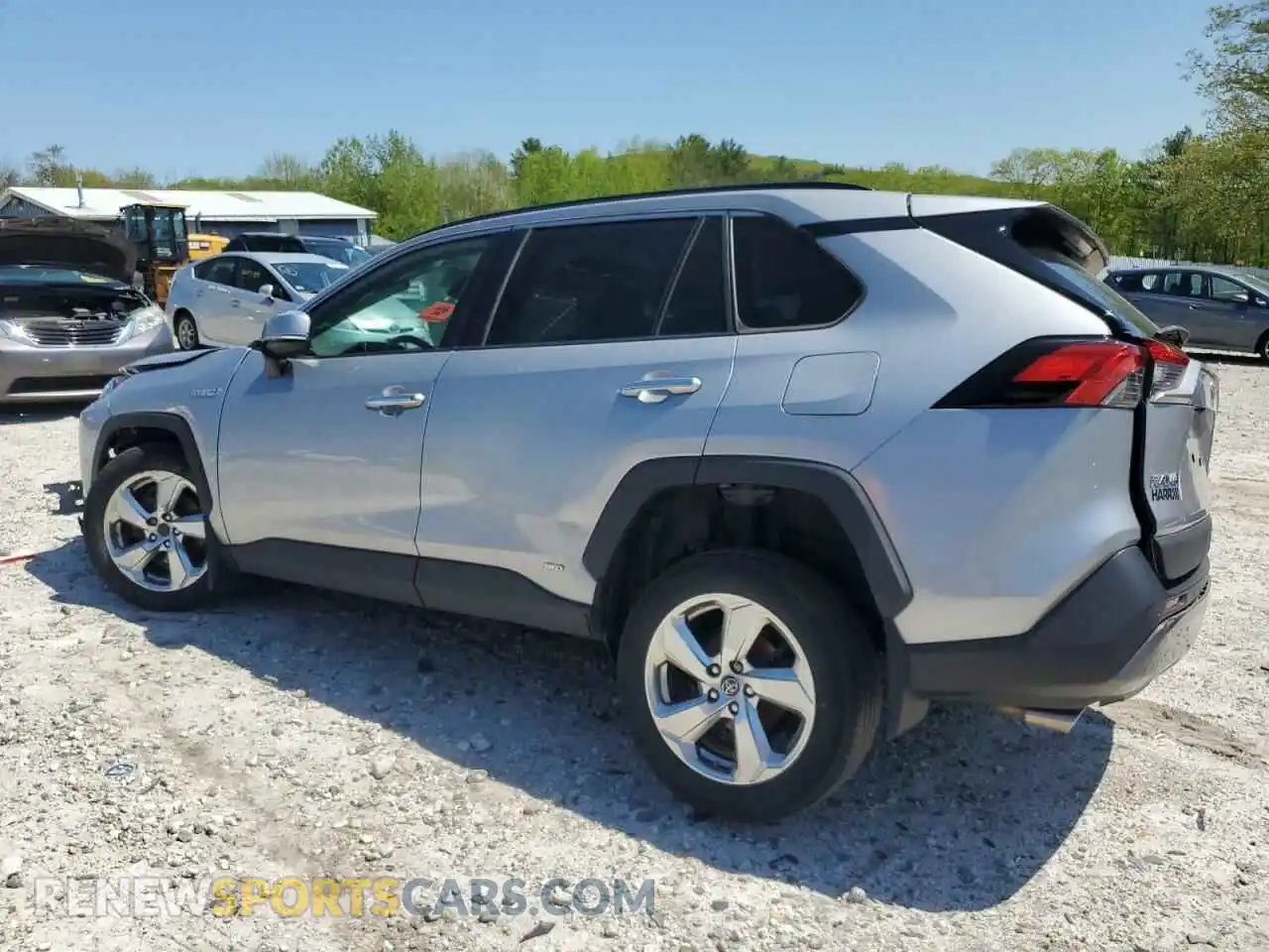 2 Photograph of a damaged car 2T3DWRFV4KW045173 TOYOTA RAV4 2019