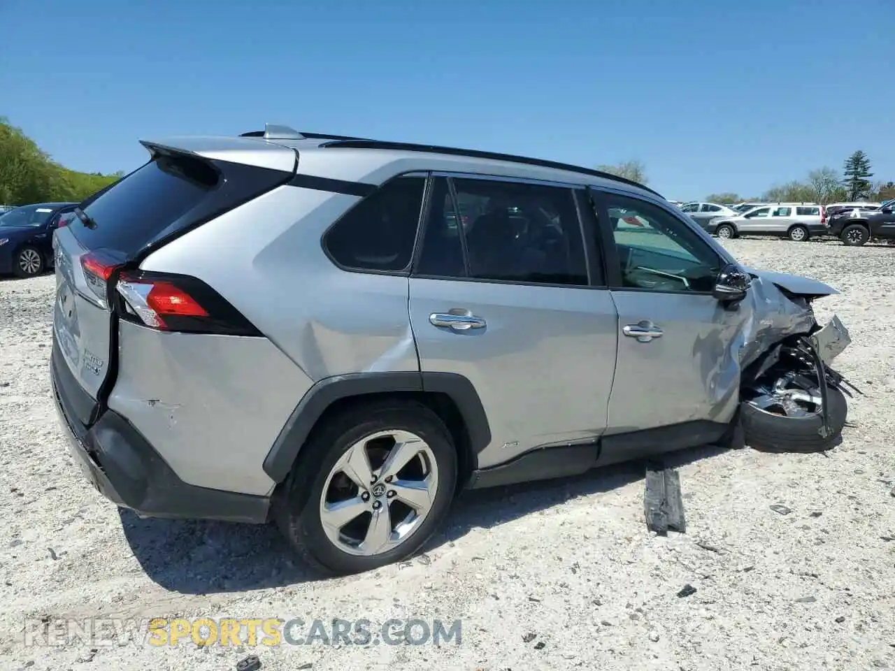 3 Photograph of a damaged car 2T3DWRFV4KW045173 TOYOTA RAV4 2019