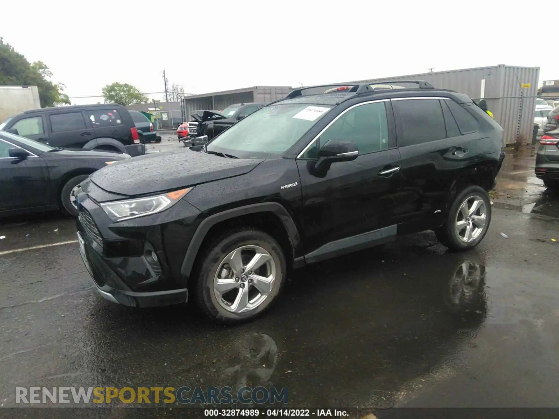2 Photograph of a damaged car 2T3DWRFV6KW009761 TOYOTA RAV4 2019