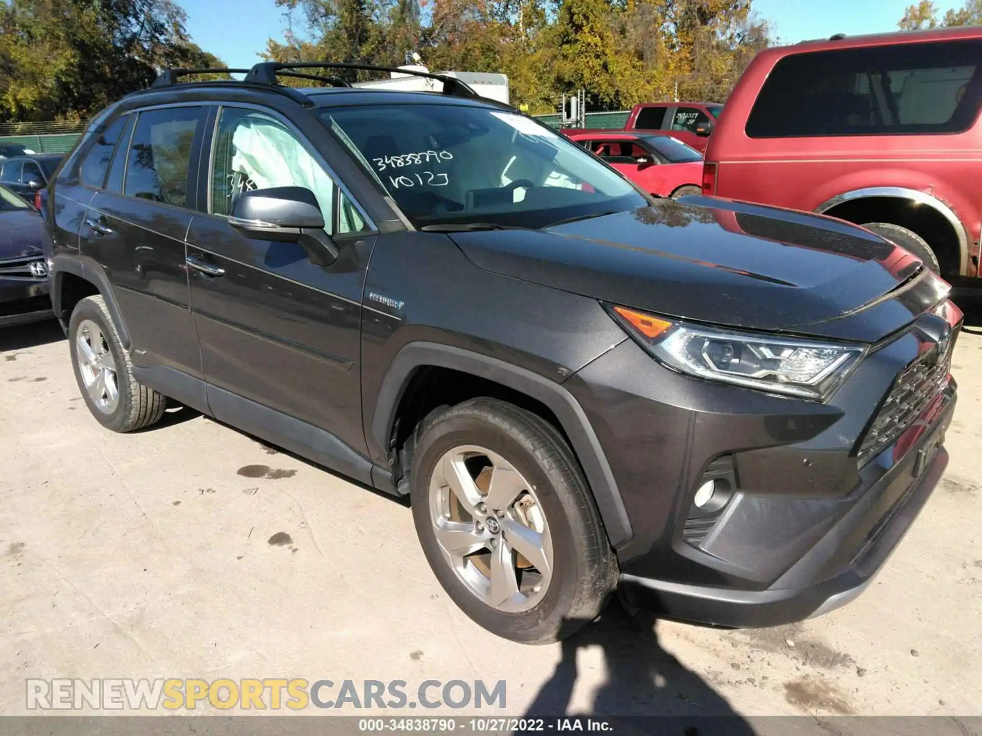 1 fotografías del automóvil dañado 2T3DWRFV6KW009968 TOYOTA RAV4 2019