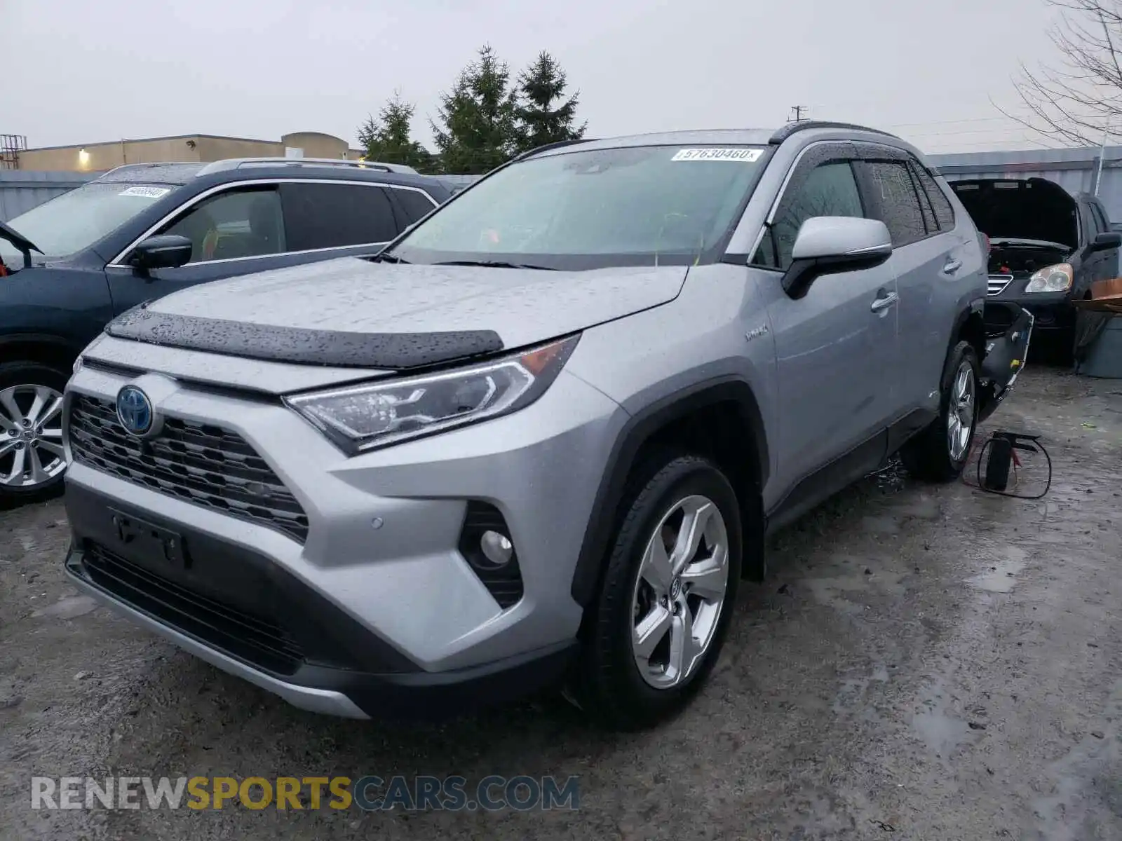 2 Photograph of a damaged car 2T3DWRFV8KW025282 TOYOTA RAV4 2019