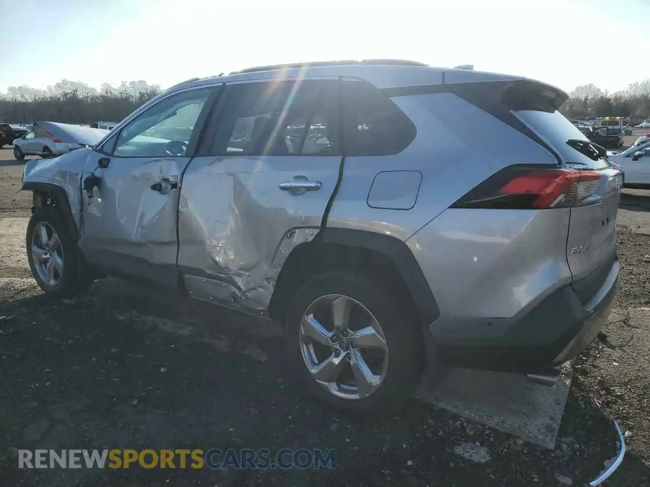 2 Photograph of a damaged car 2T3DWRFV9KW032306 TOYOTA RAV4 2019