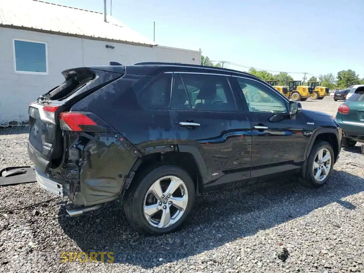 3 Фотография поврежденного автомобиля 2T3DWRFVXKW016664 TOYOTA RAV4 2019