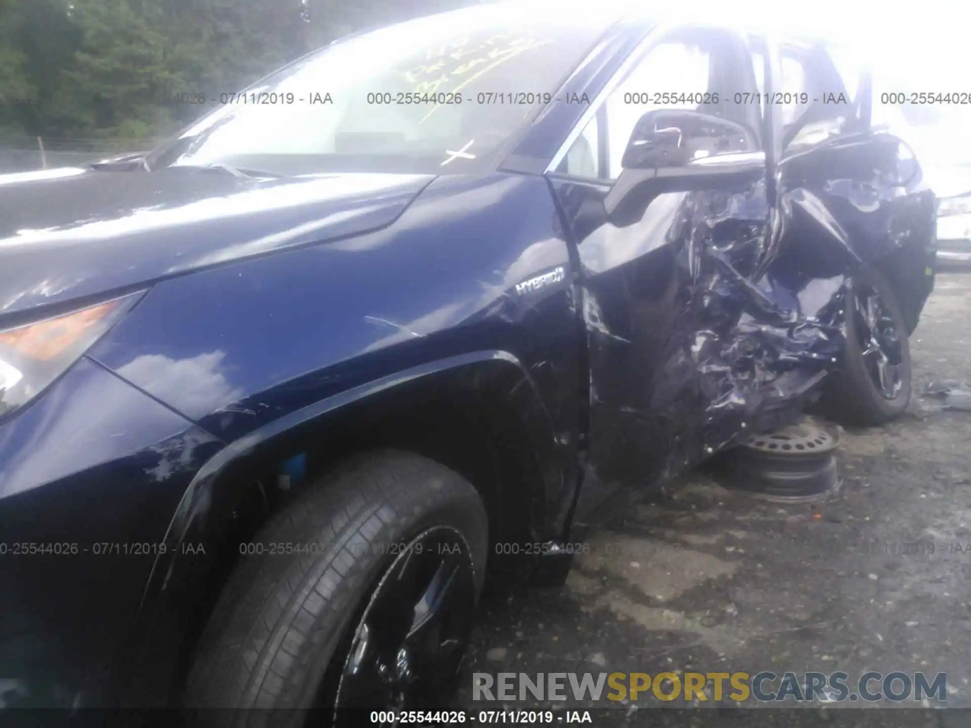 6 Photograph of a damaged car 2T3EWRFV1KW011051 TOYOTA RAV4 2019