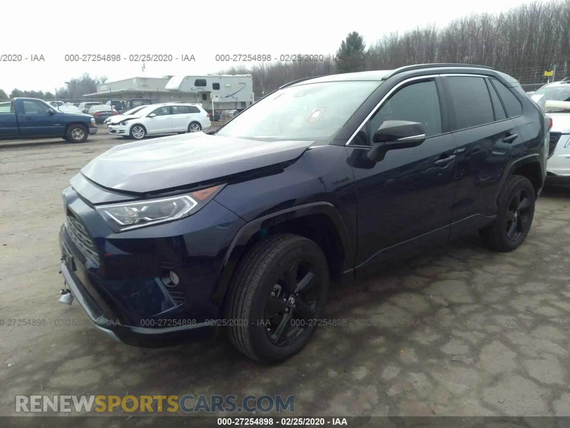 2 Photograph of a damaged car 2T3EWRFV2KW013195 TOYOTA RAV4 2019