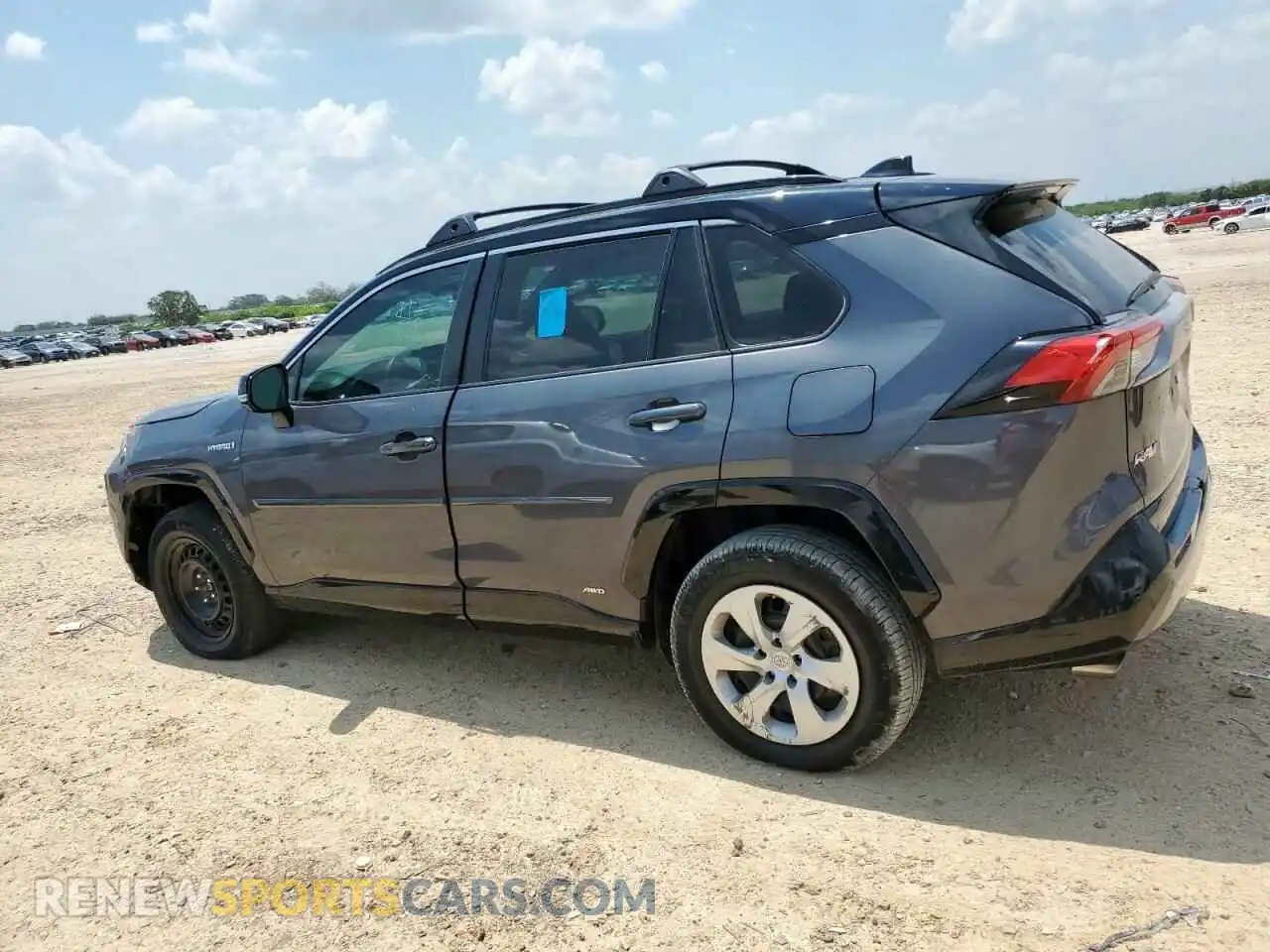 2 Photograph of a damaged car 2T3EWRFV3KW042642 TOYOTA RAV4 2019